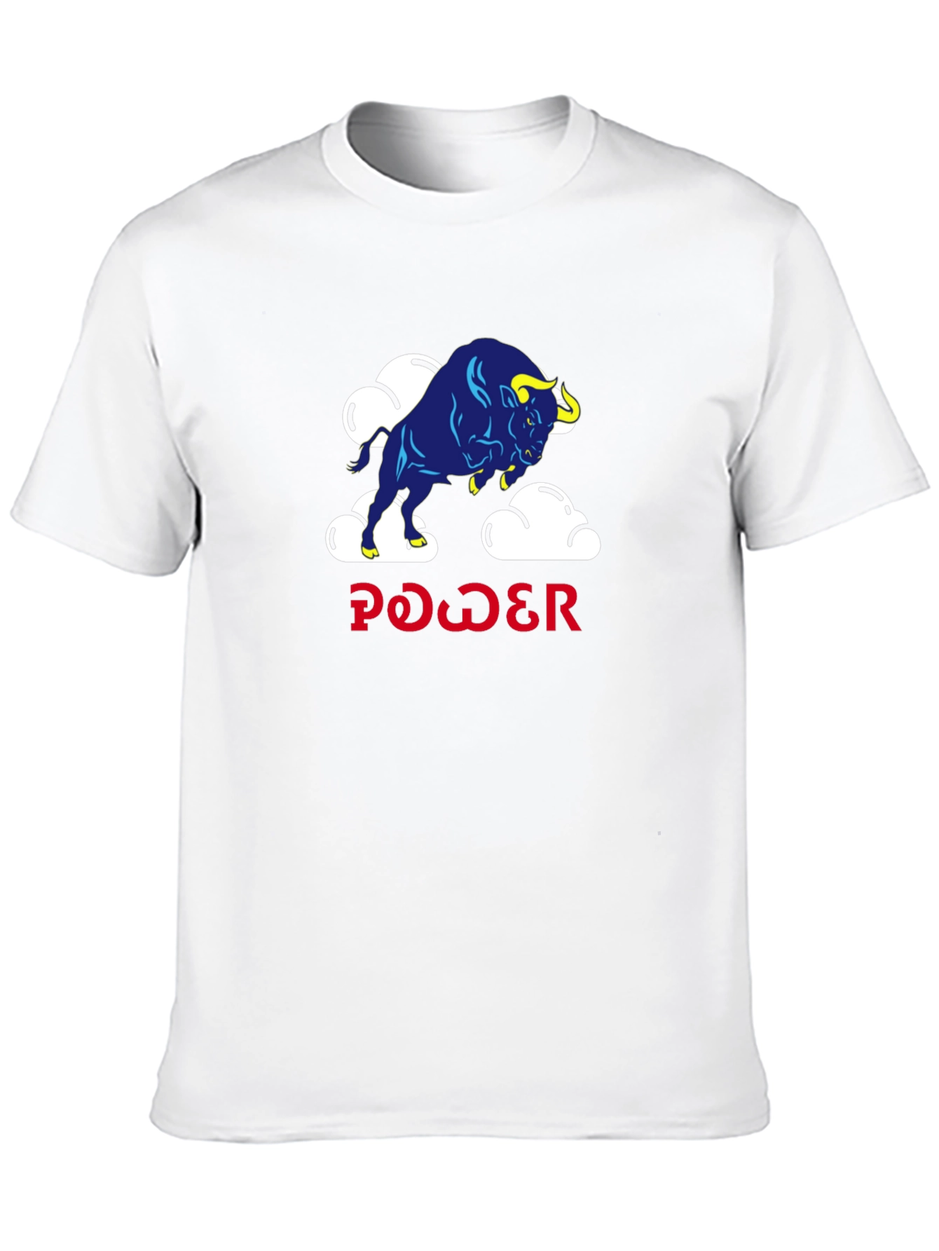Power Bull Graphic T-Shirt - Bold Statement Tee