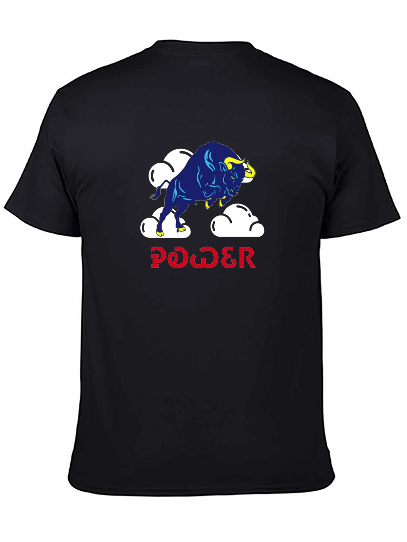Power Bull Graphic T-Shirt - Bold Statement Tee