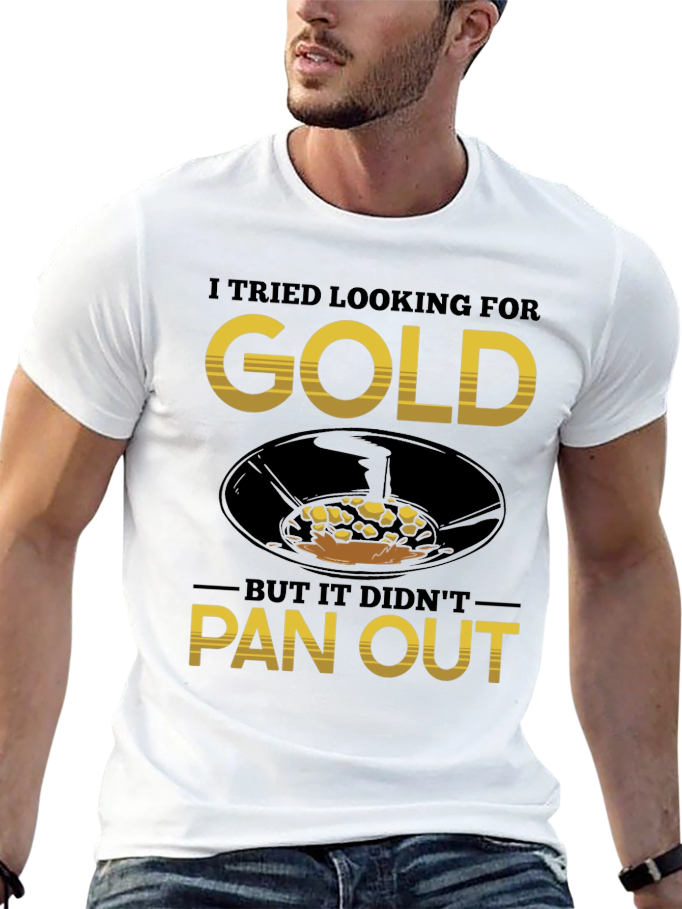 Gold Panning T-Shirt: Funny Prospecting Tee