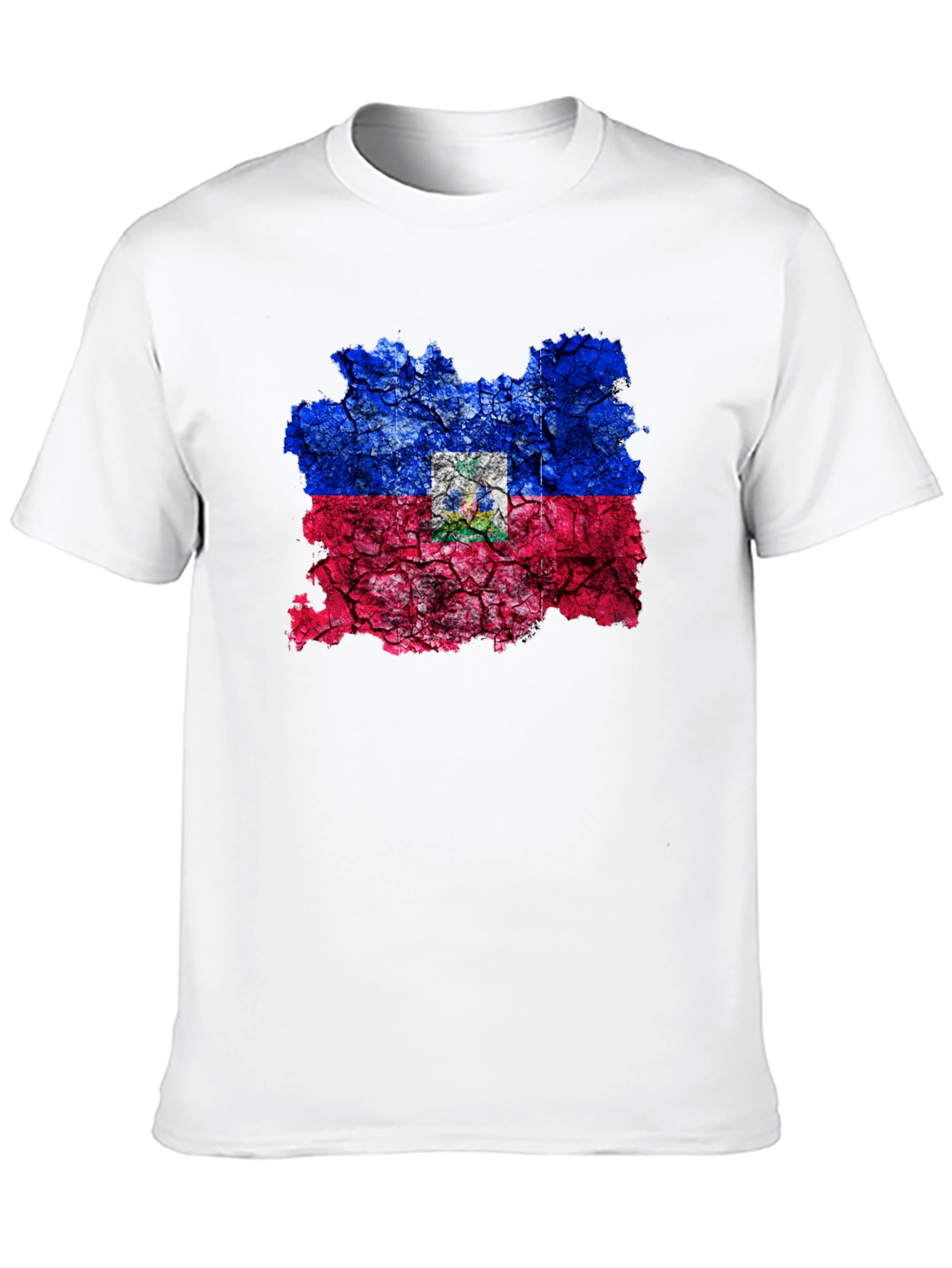 Haiti Flag T-Shirt - Patriotic Graphic Tee