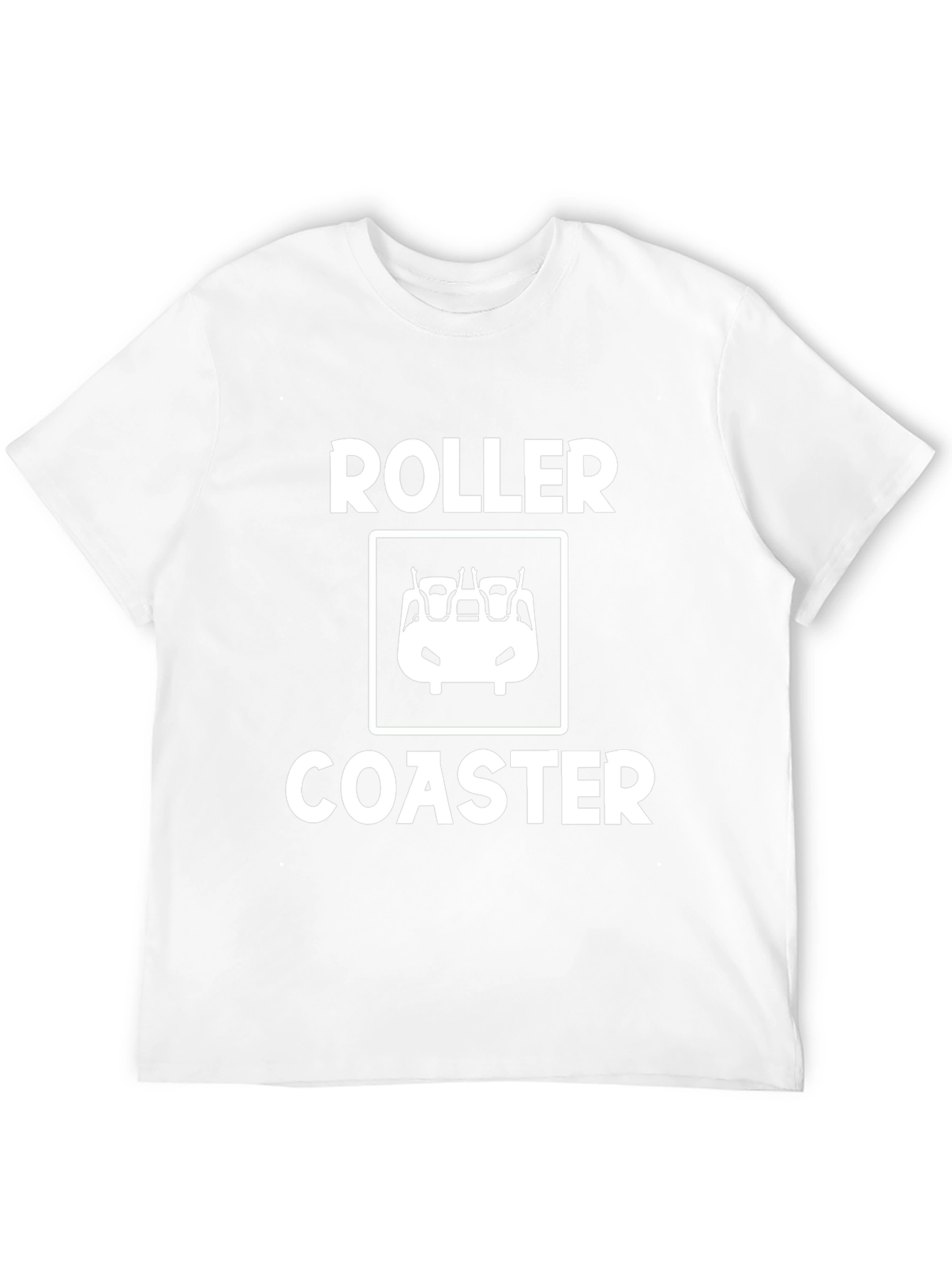 Roller Coaster Graphic Tee - Ride the Thrill!