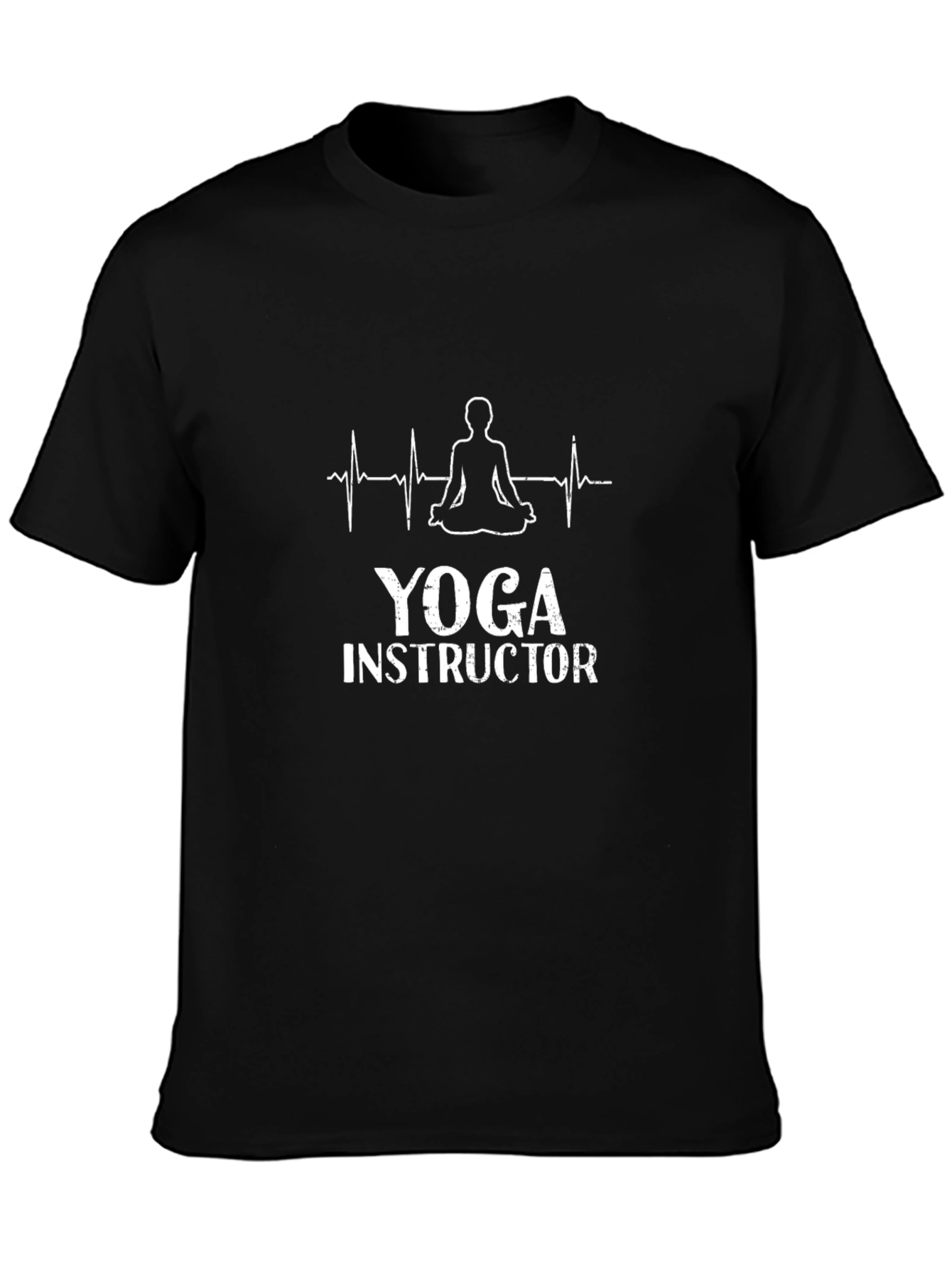 Yoga Instructor Graphic Tee - Meditation Design
