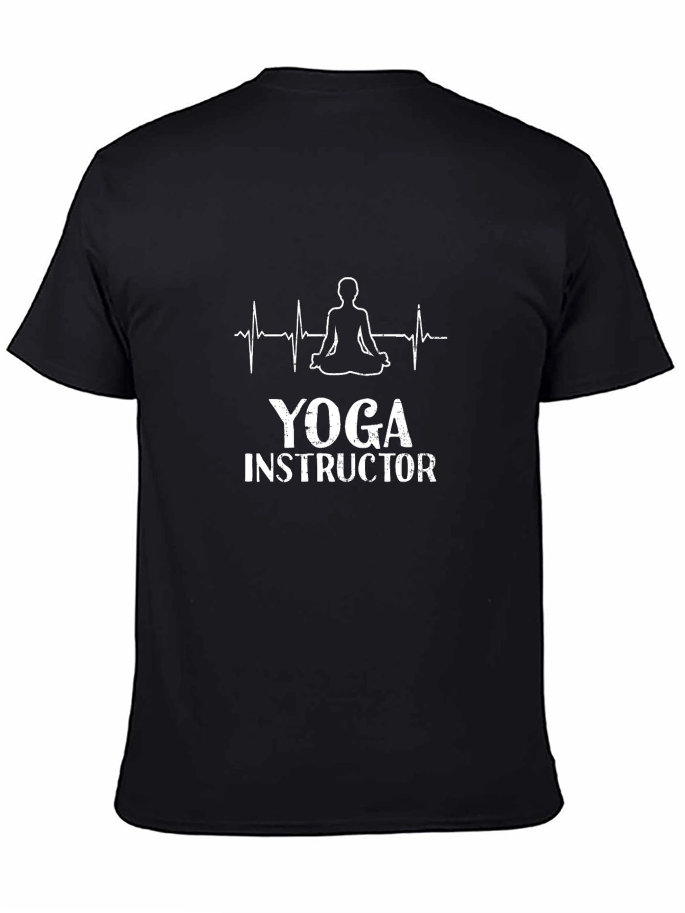 Yoga Instructor Graphic Tee - Meditation Design