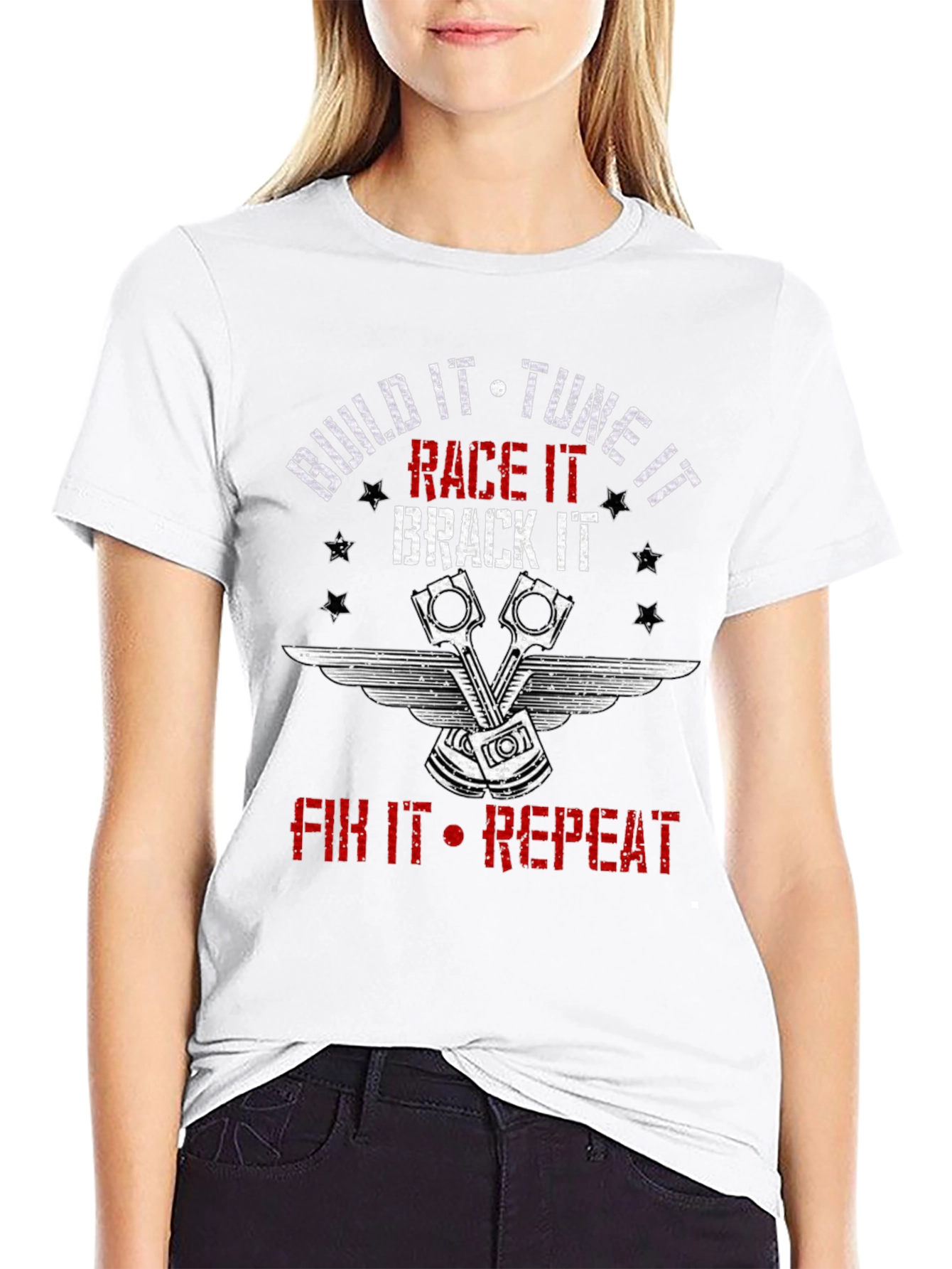 Build It Tune It Race It T-Shirt