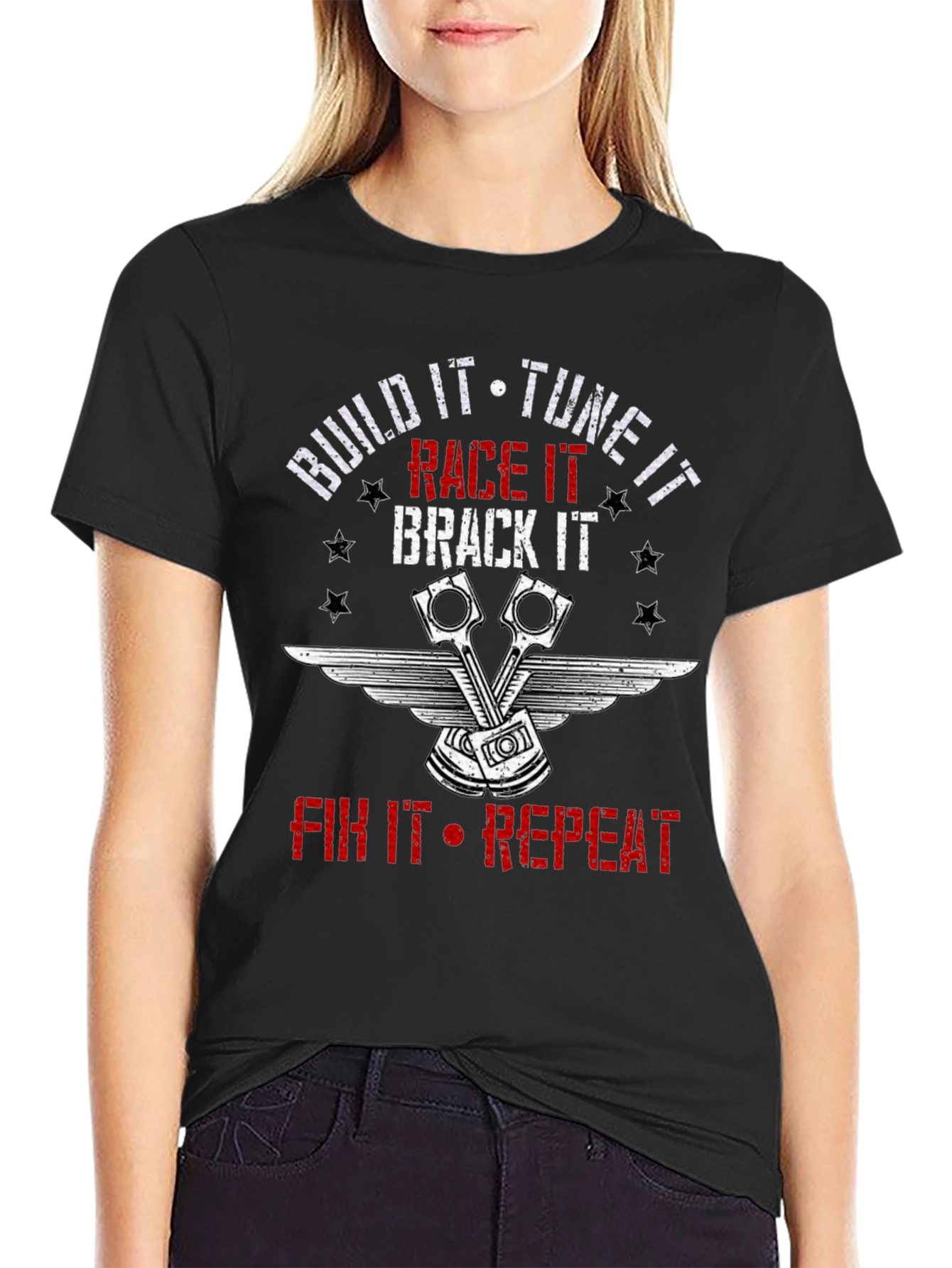 Build It Tune It Race It T-Shirt