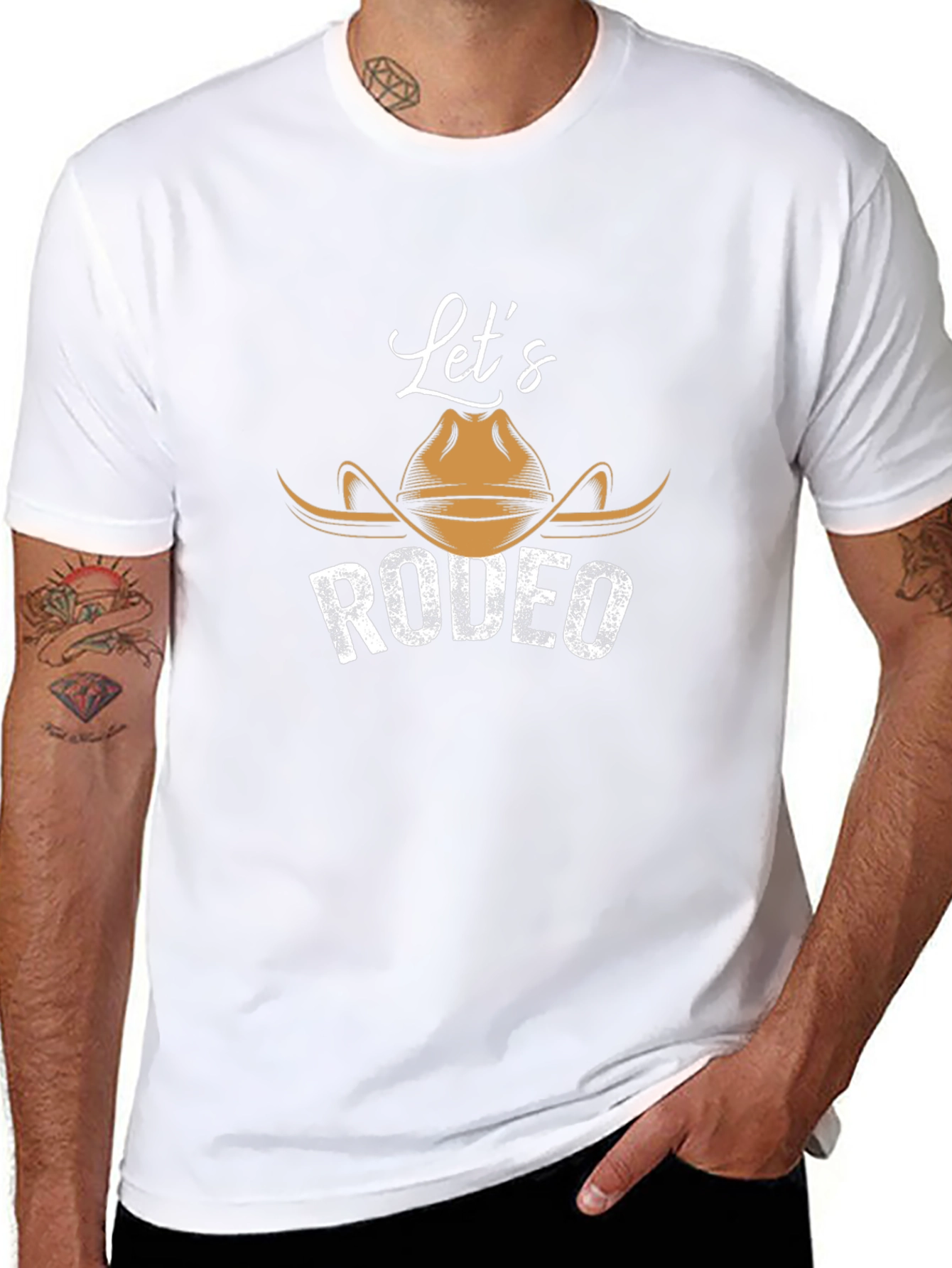 Lets Rodeo Graphic Tee