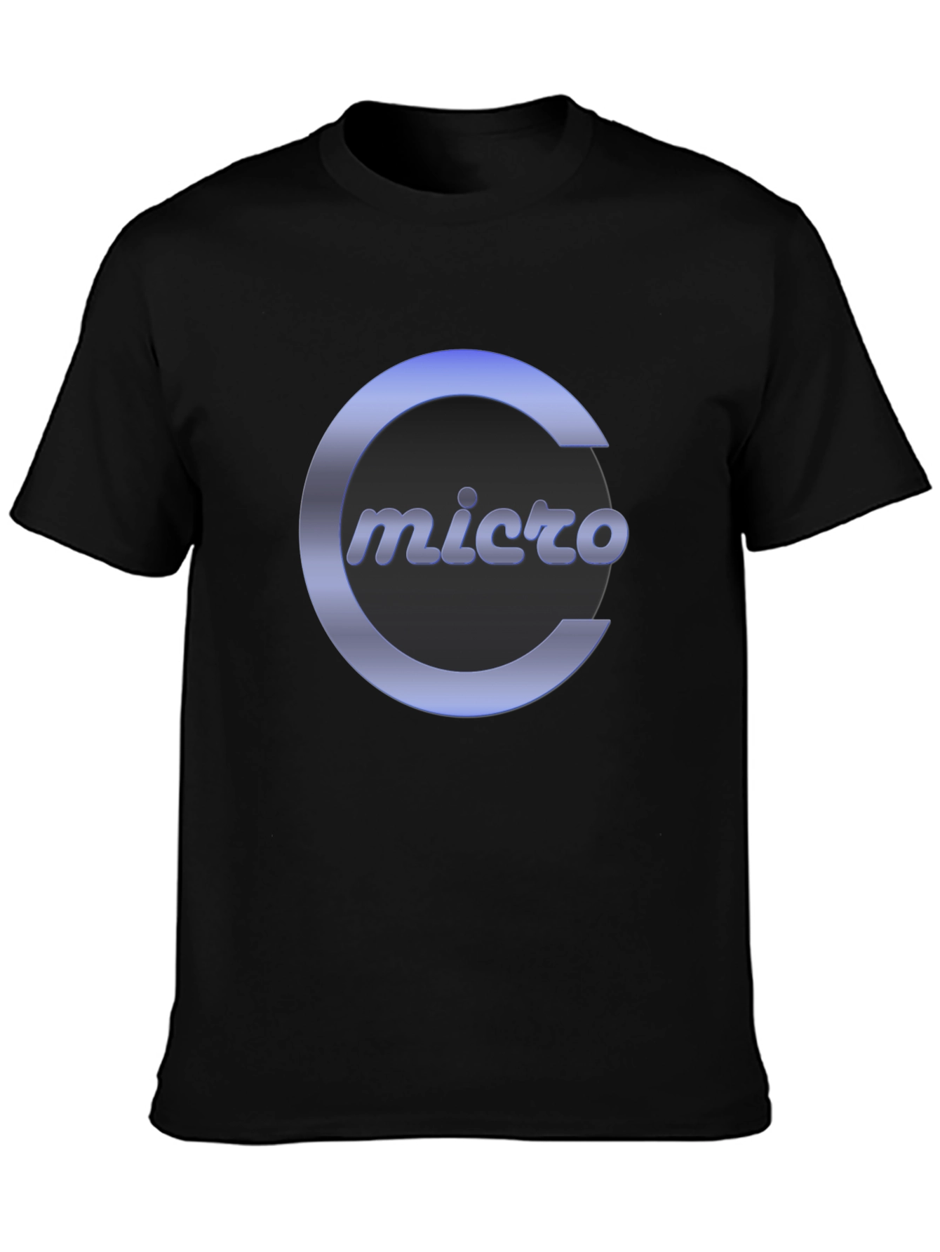 Micro C Logo Black T-Shirt
