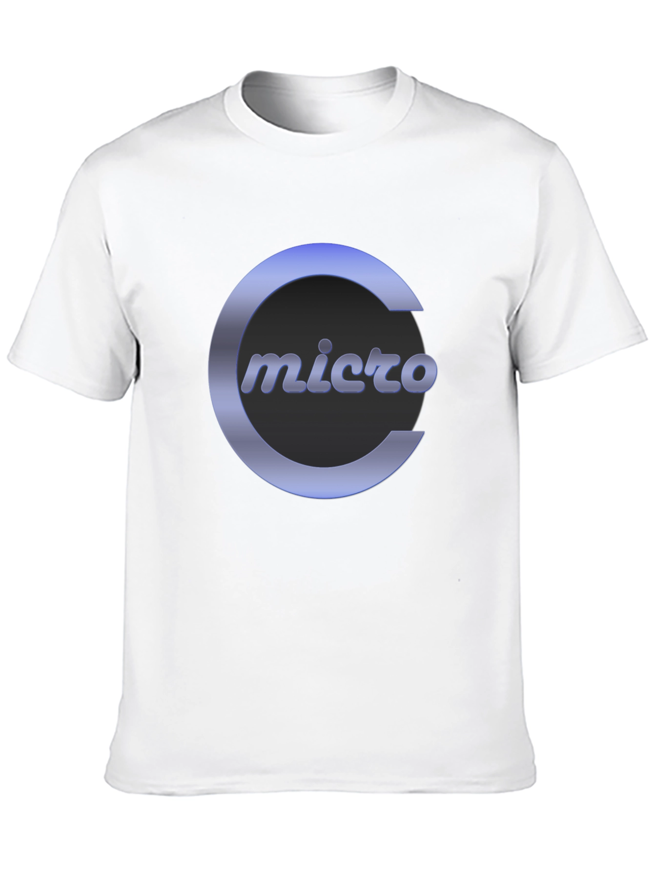 Micro C Logo Black T-Shirt