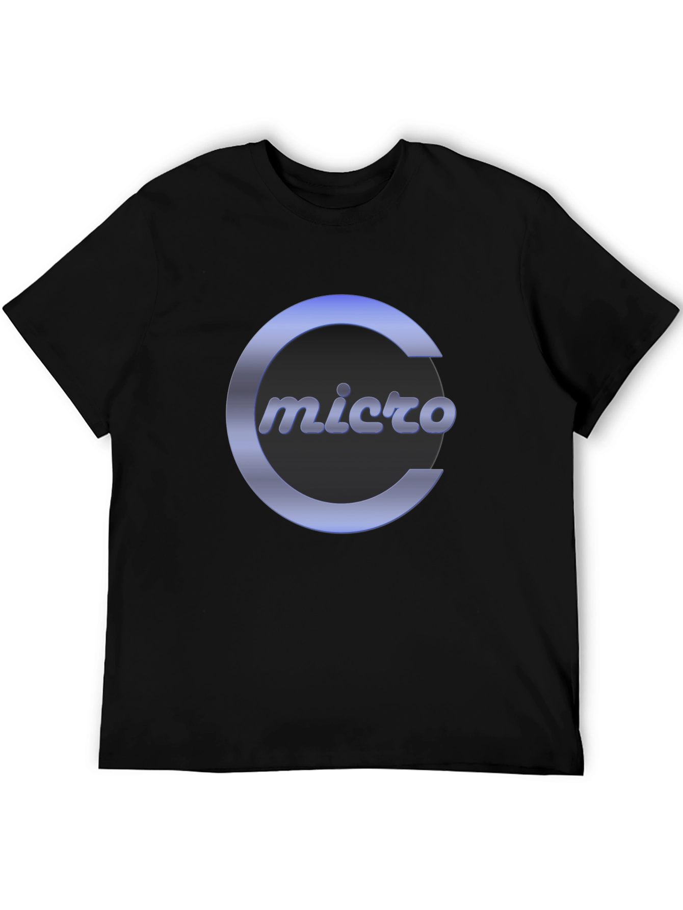 Micro C Logo Black T-Shirt