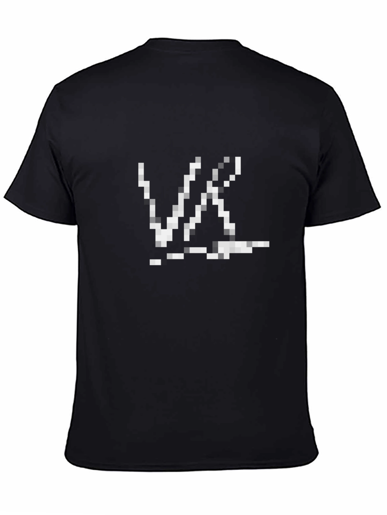 Pixelated VR Black T-Shirt