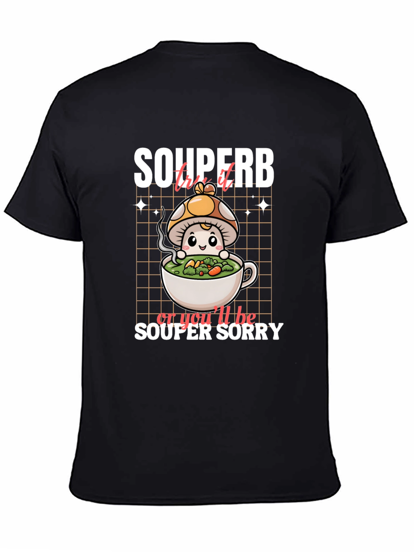 Souperb Mushroom Graphic Tee