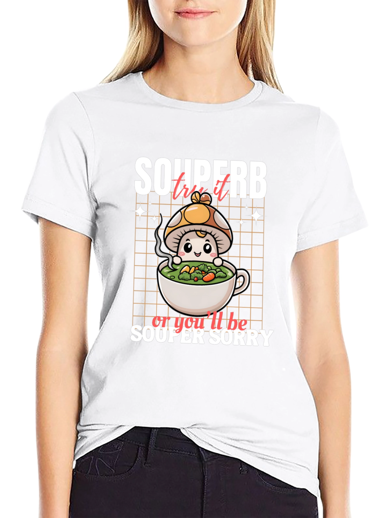 Souperb Mushroom Graphic Tee