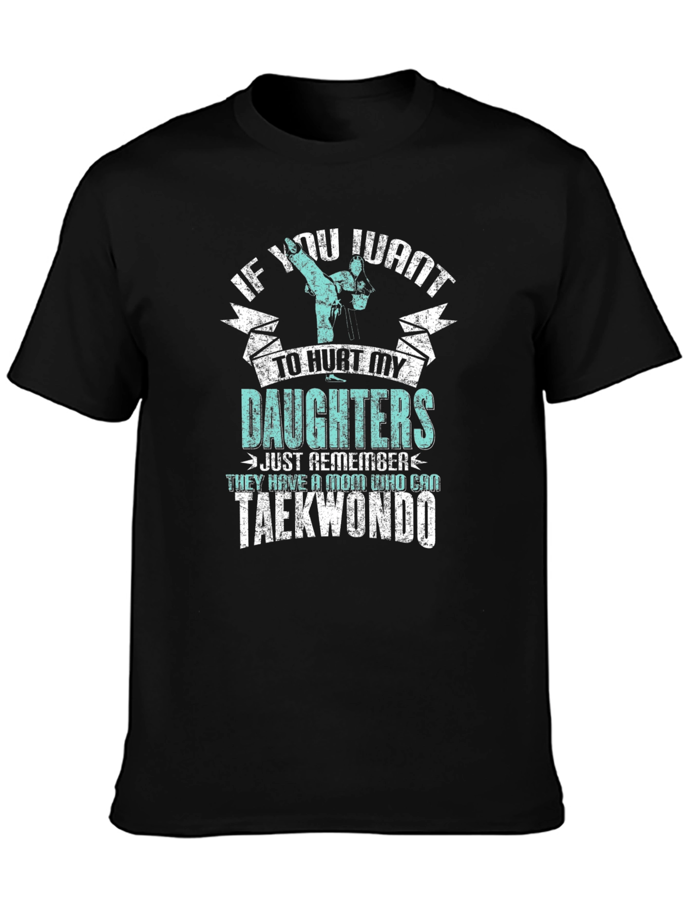 Taekwondo Mom Graphic T-Shirt