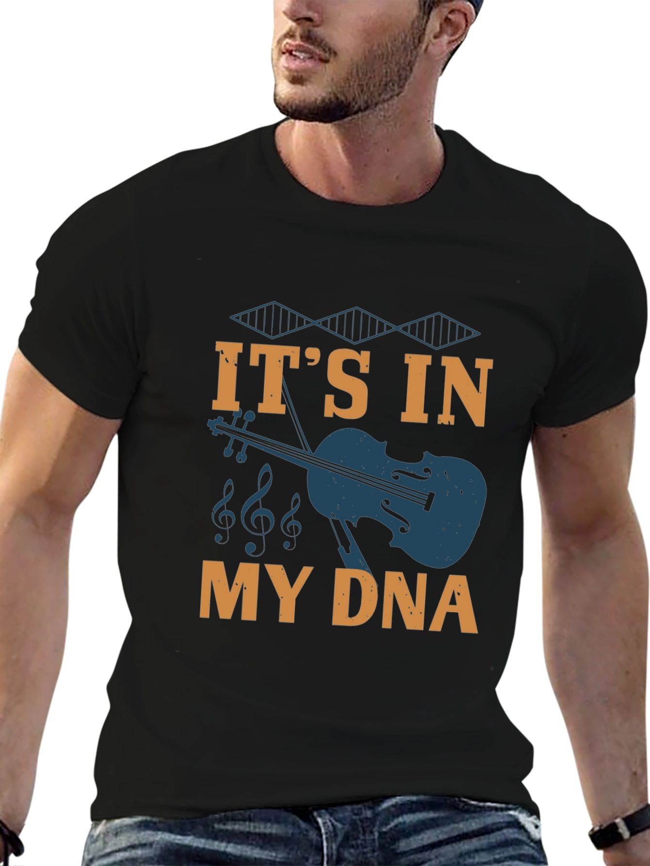 Musical DNA Graphic T-Shirt