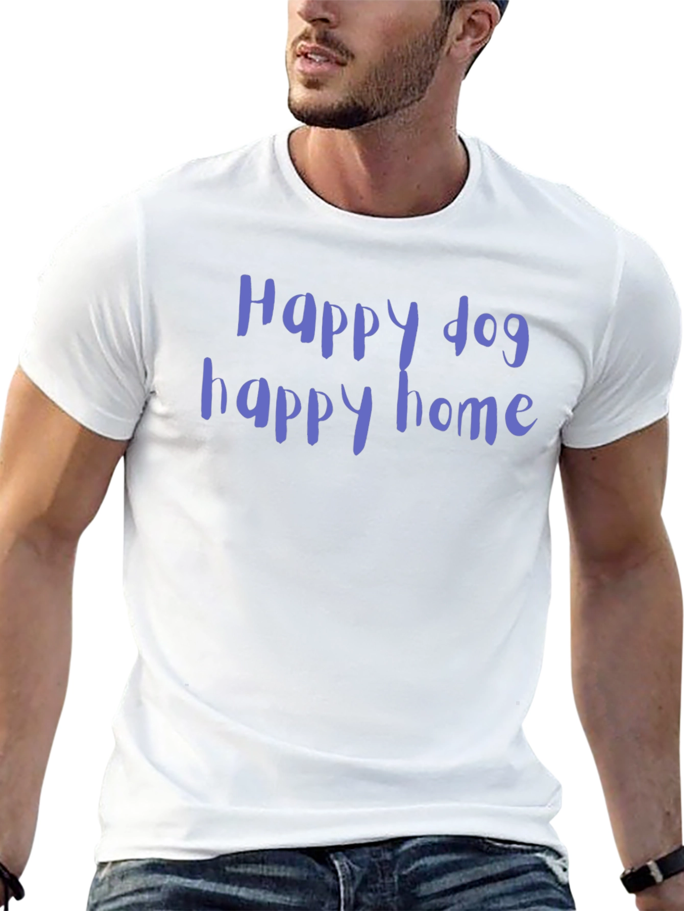 Happy Dog Happy Home Graphic Tee