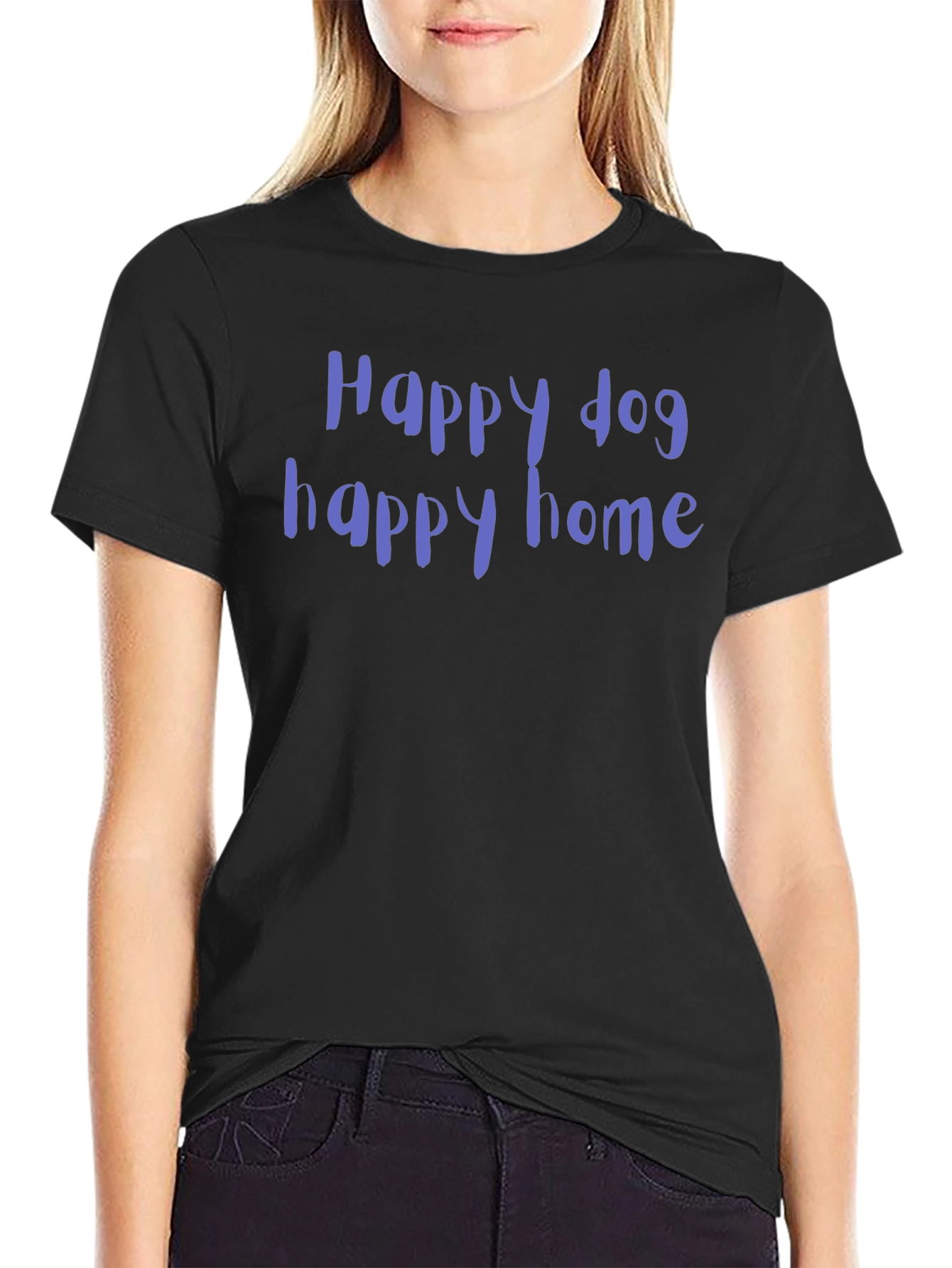 Happy Dog Happy Home Graphic Tee