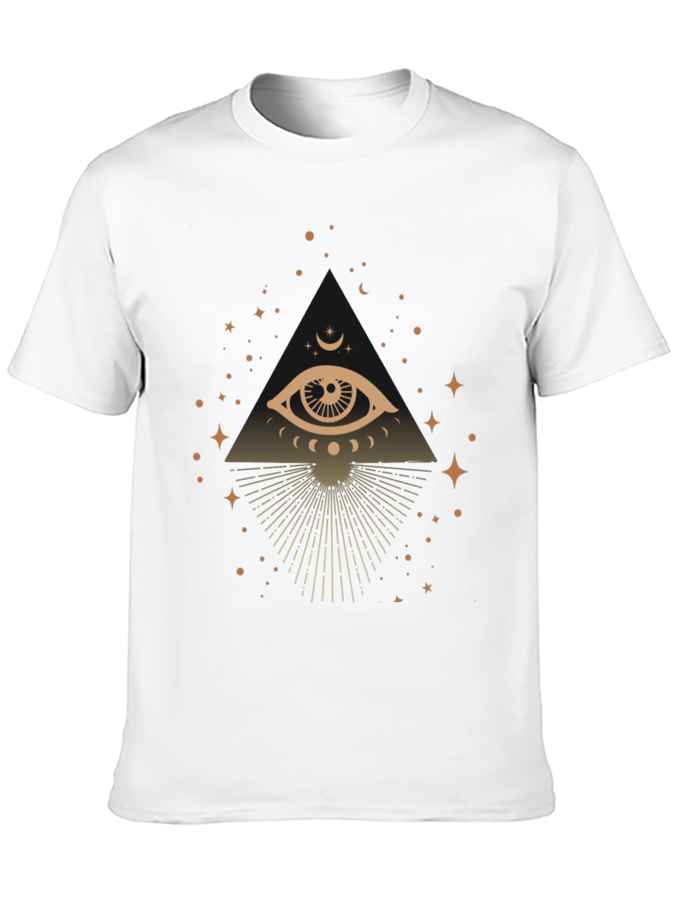 Mystic Eye Graphic T-Shirt - Trendy Casual Tee