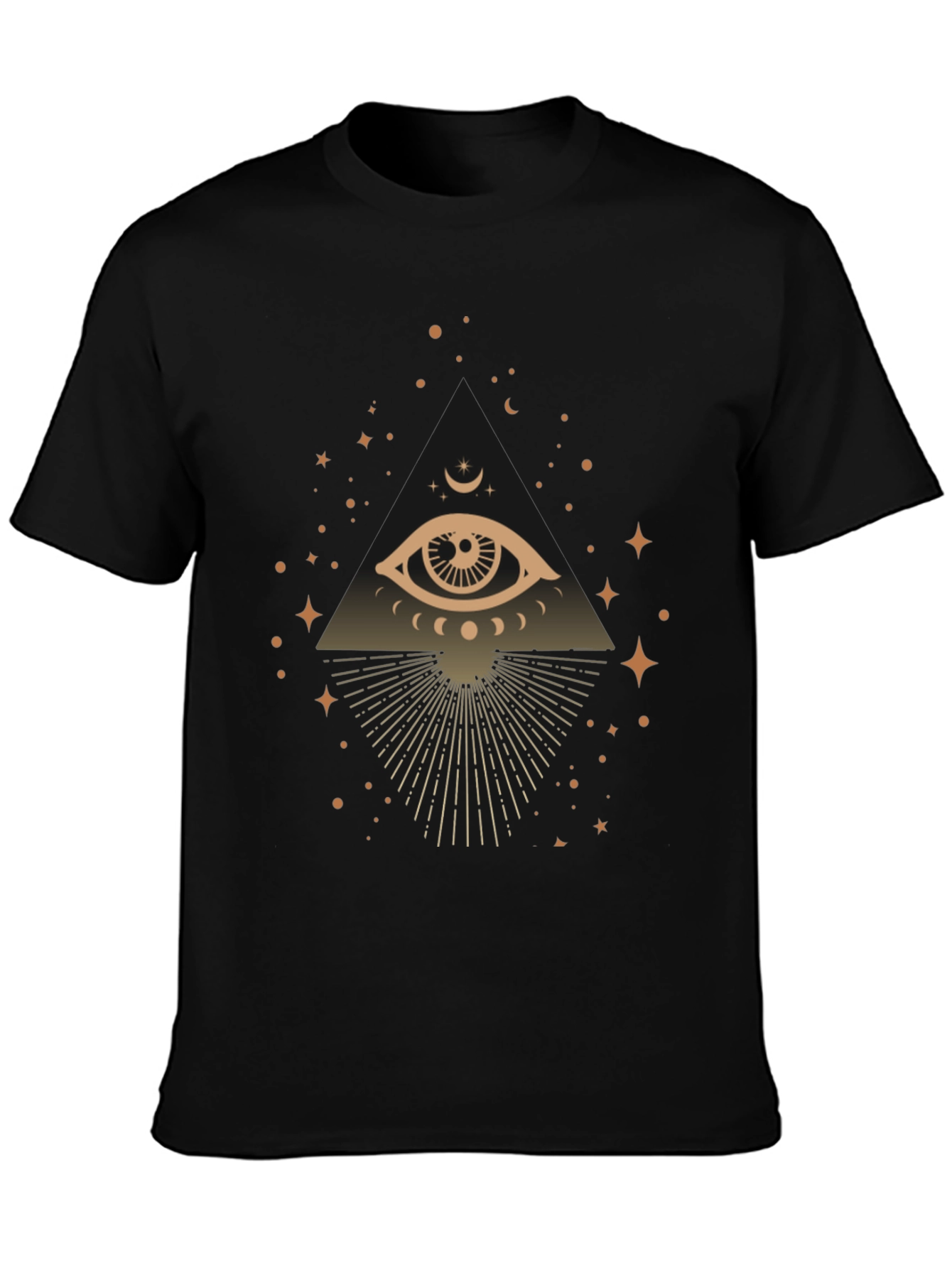 Mystic Eye Graphic T-Shirt - Trendy Casual Tee