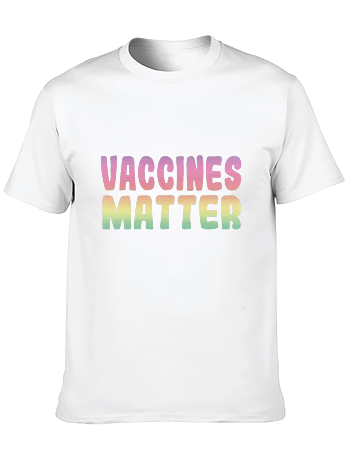 Vaccines Matter Graphic Tee - Unisex Black T-Shirt