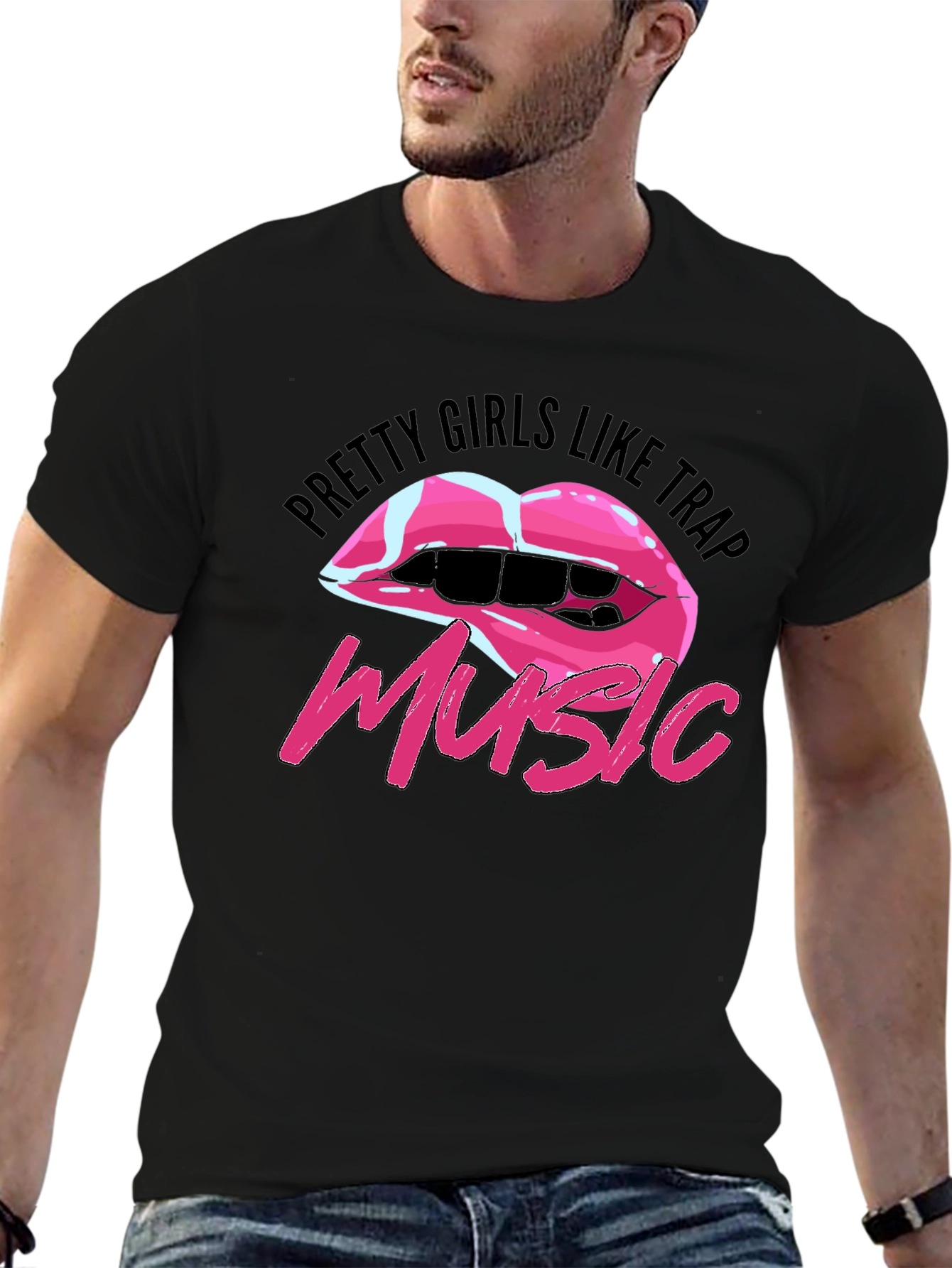 Pretty Girls Like Trap Music Graphic T-Shirt