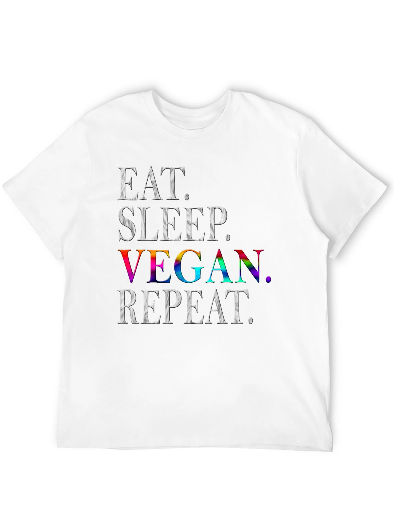 Eat Sleep Vegan Repeat T-Shirt