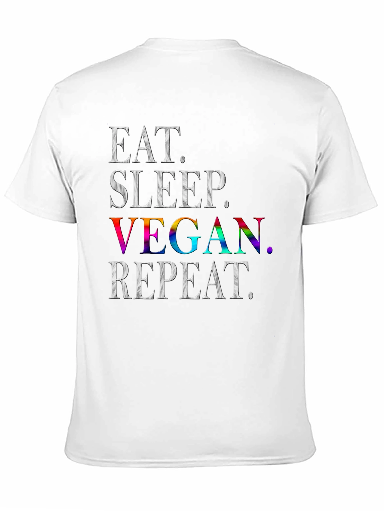 Eat Sleep Vegan Repeat T-Shirt
