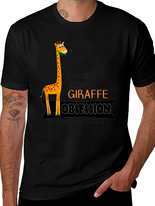 Giraffe Obsession Graphic Tee