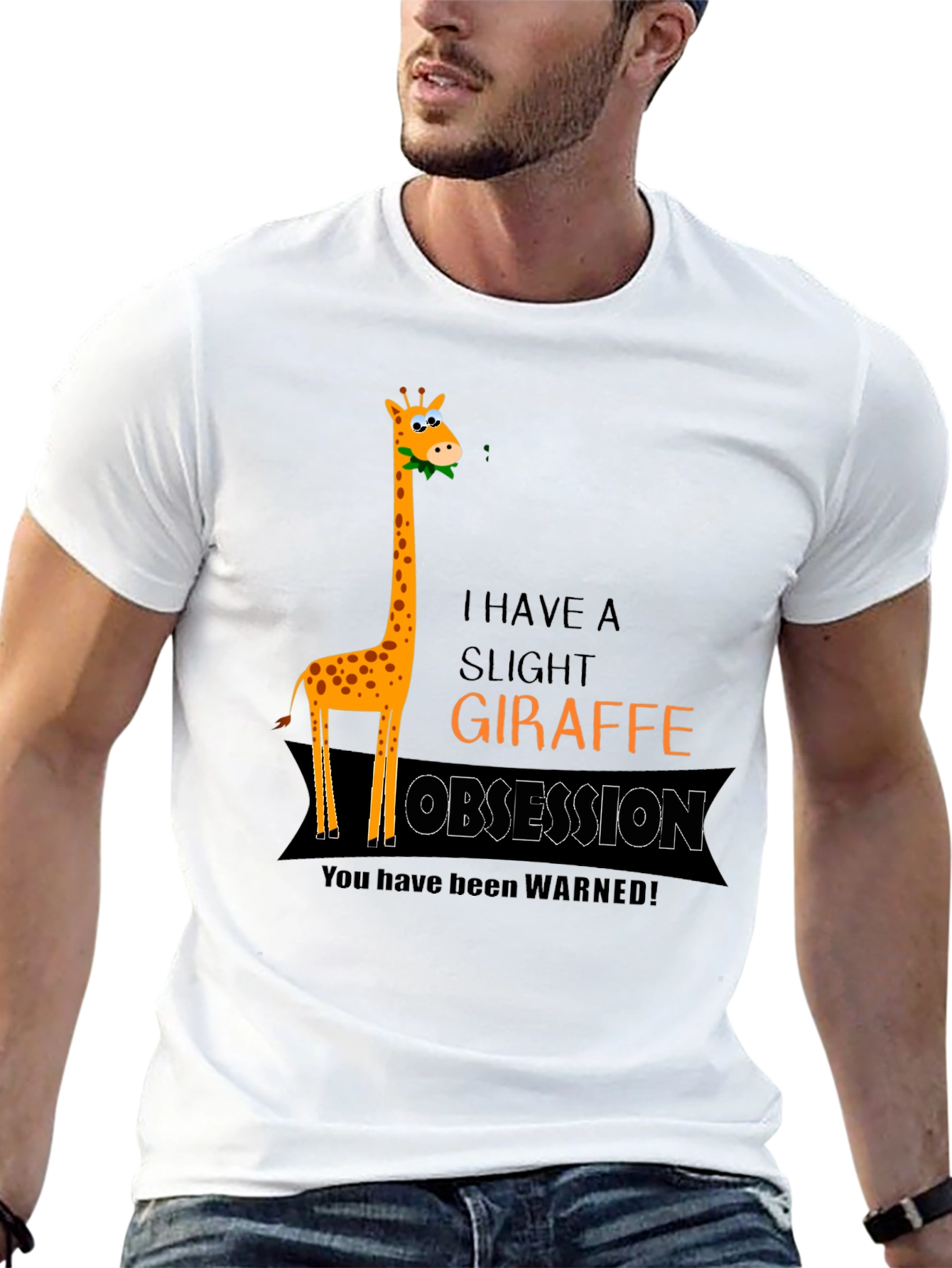 Giraffe Obsession Graphic Tee