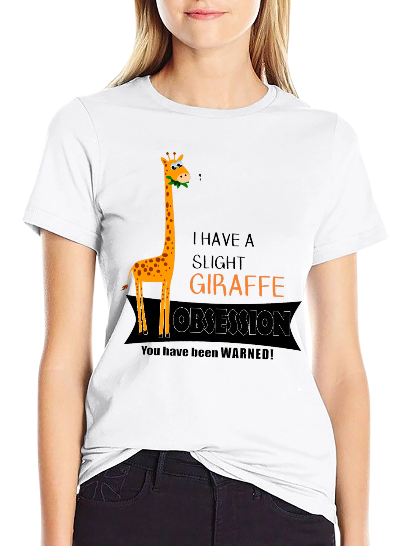 Giraffe Obsession Graphic Tee