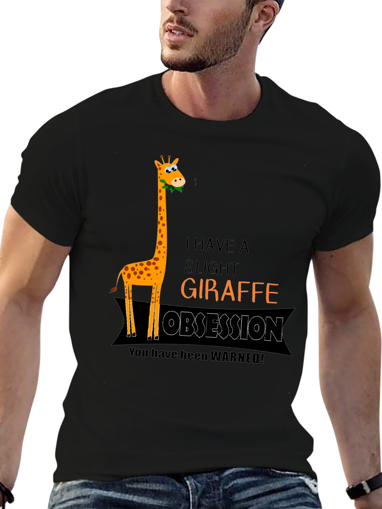 Giraffe Obsession Graphic Tee