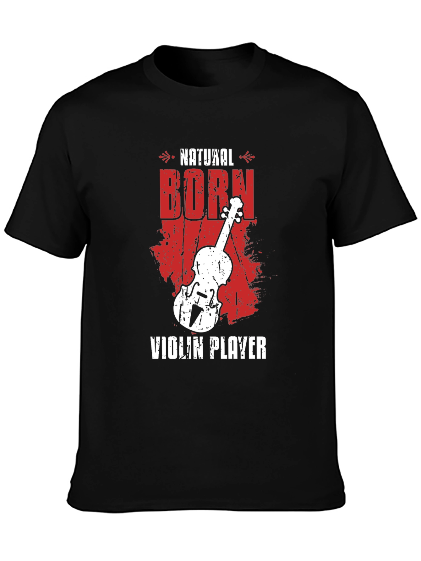 Natural Born Violin Player Graphic Tee