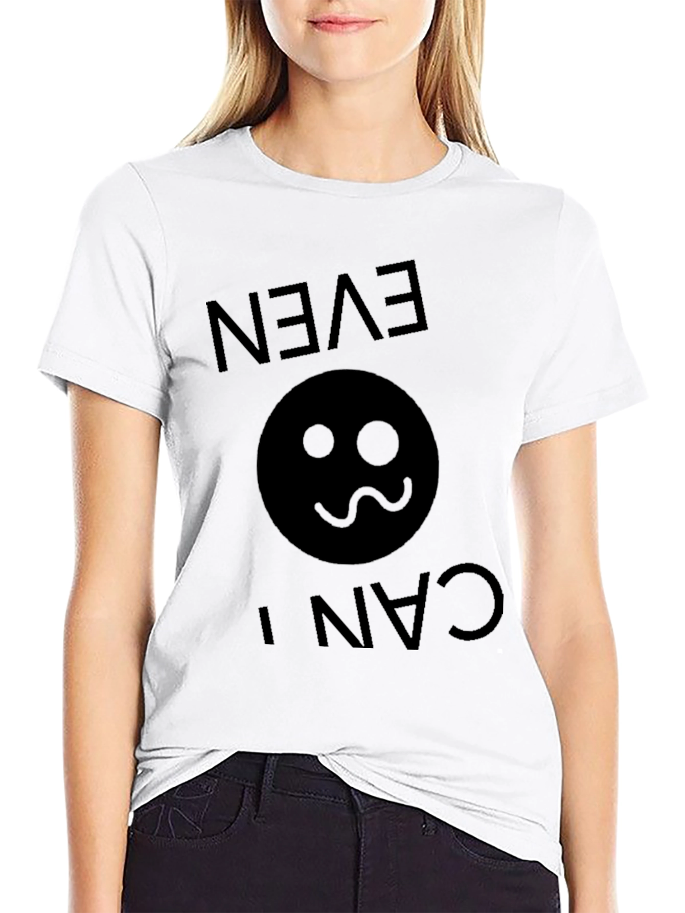 Funny Even I Can Black T-Shirt