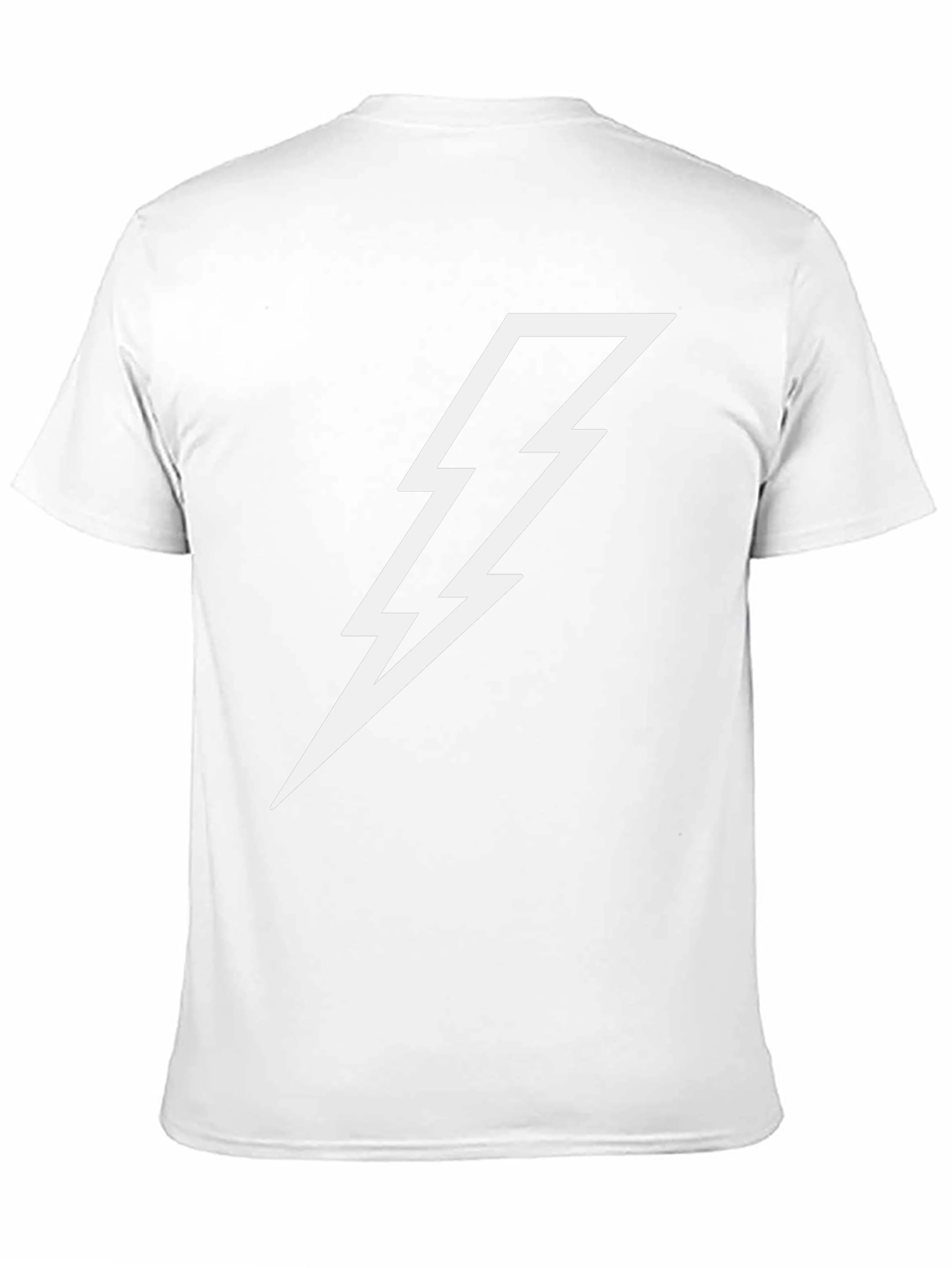 Lightning Bolt Graphic Tee - Black