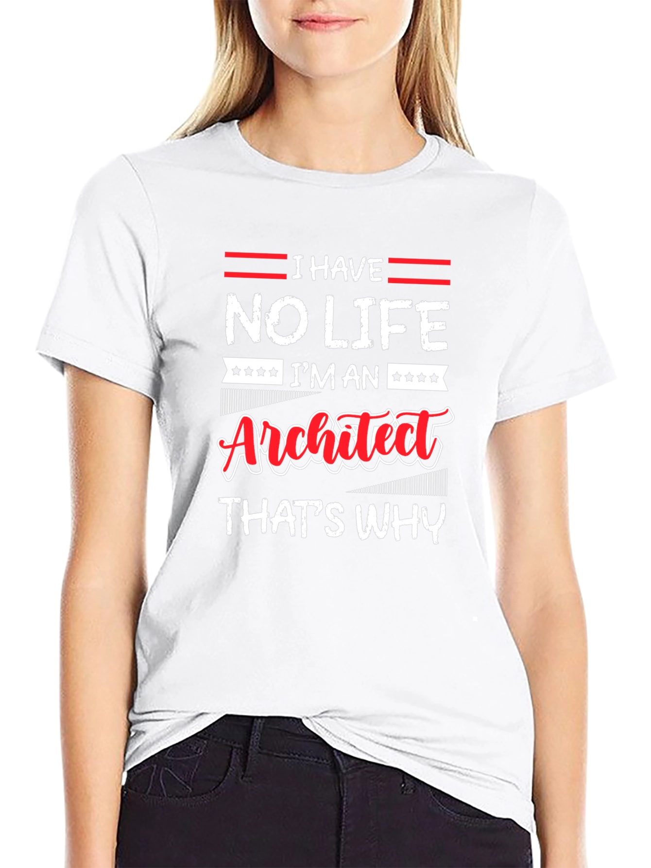 No Life Im an Architect T-Shirt