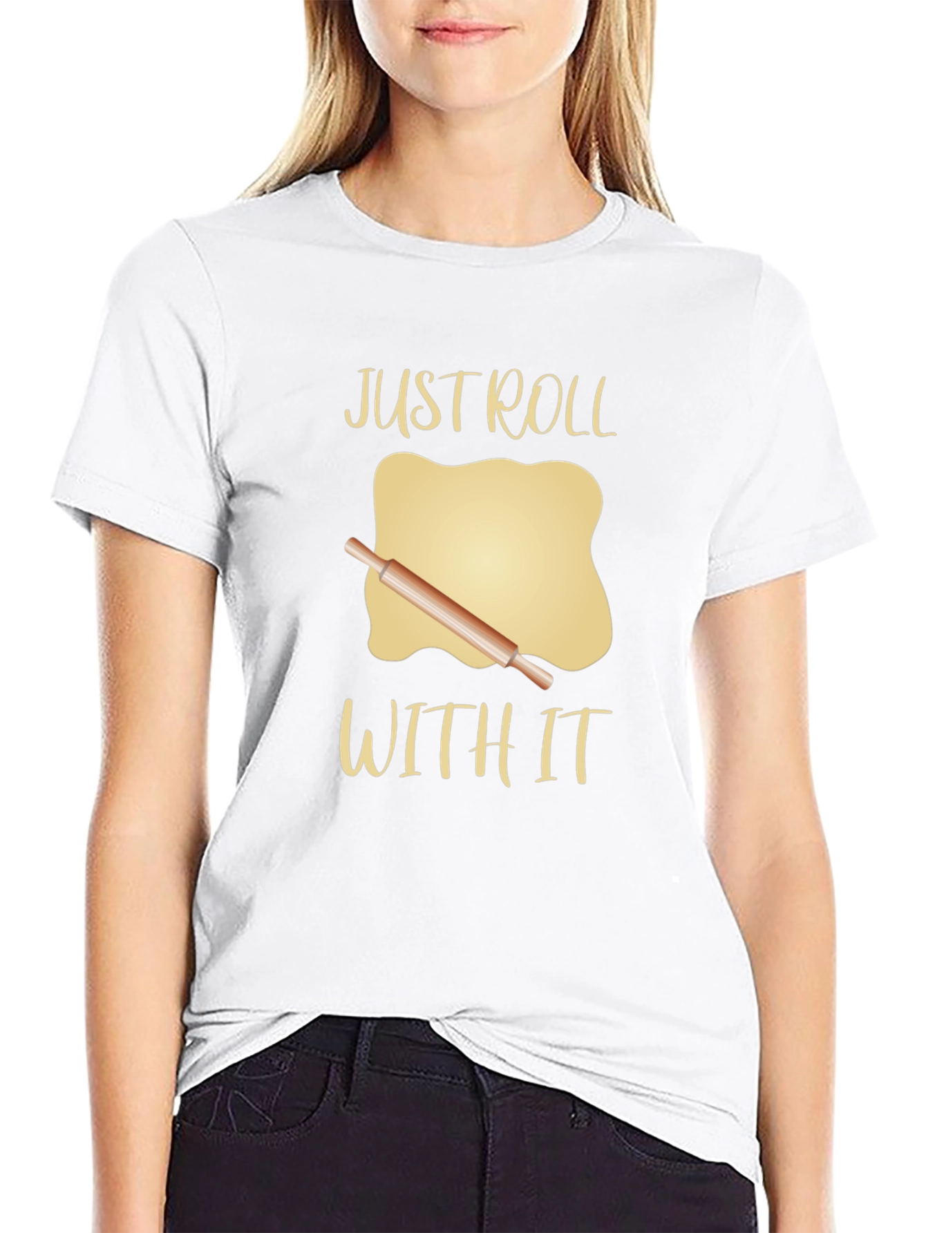 Just Roll With It Graphic Tee