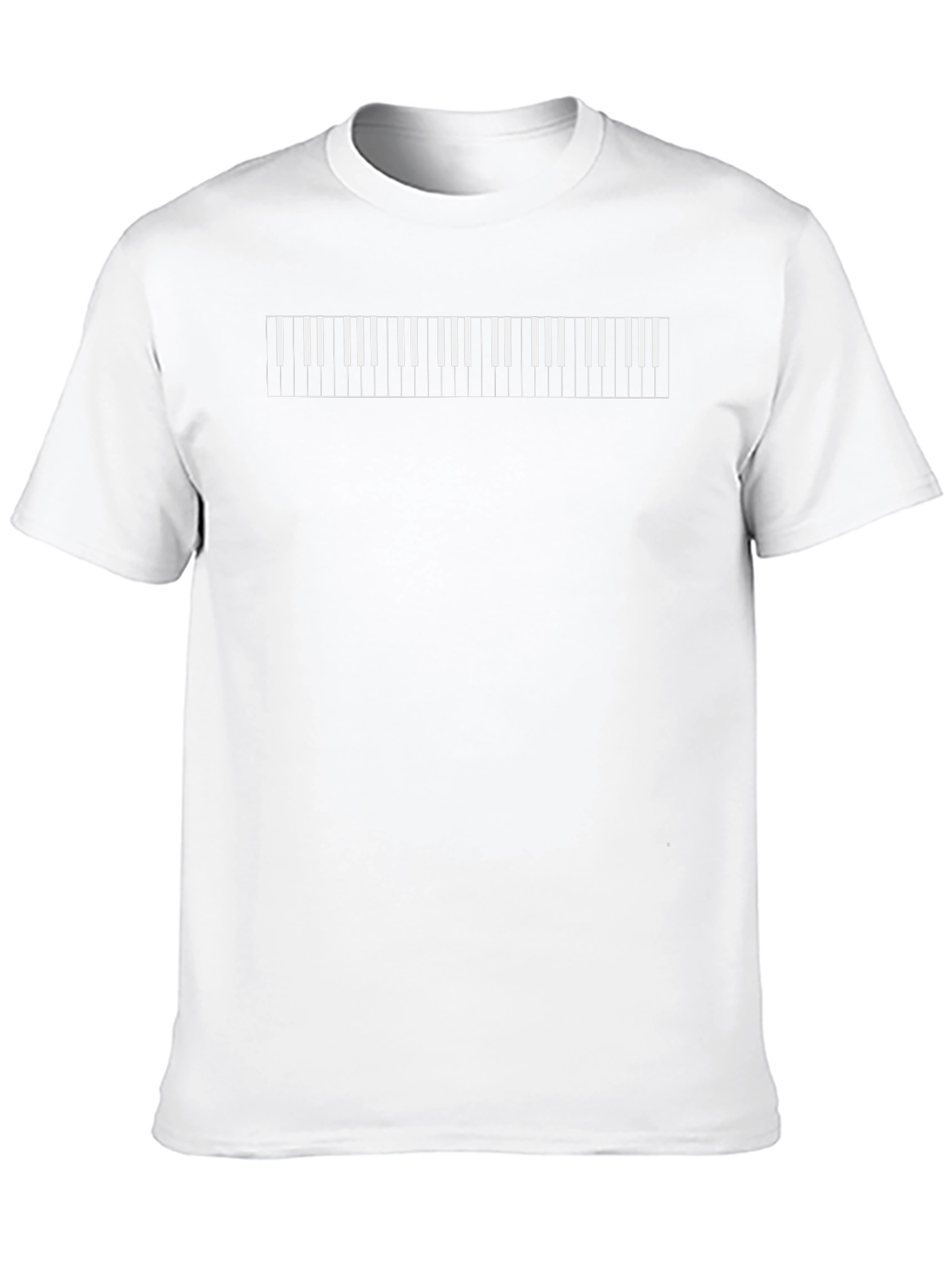 Piano Keys Graphic T-Shirt - Musician Tee