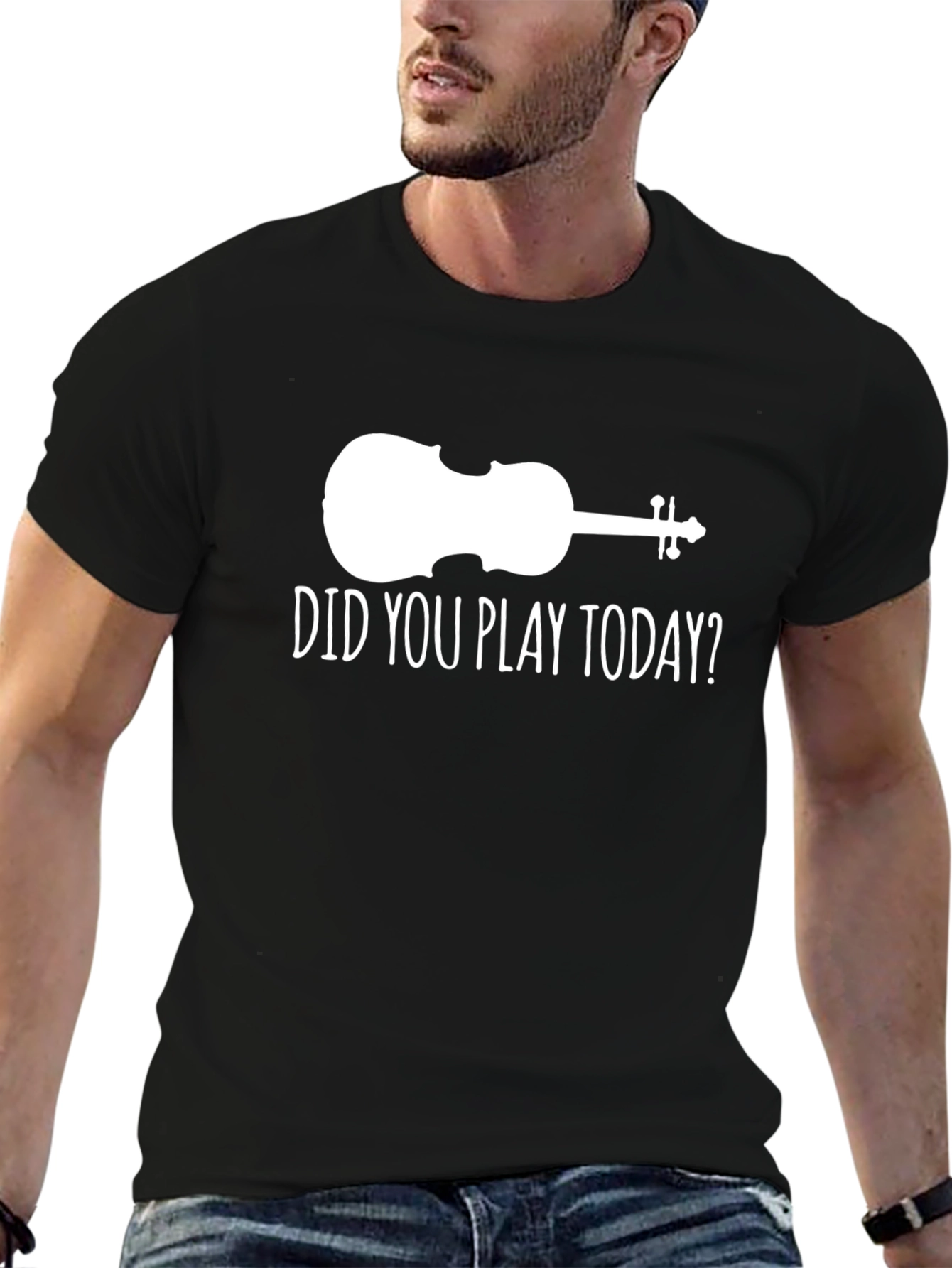 Violin Players Tee: Did You Play Today? Shirt