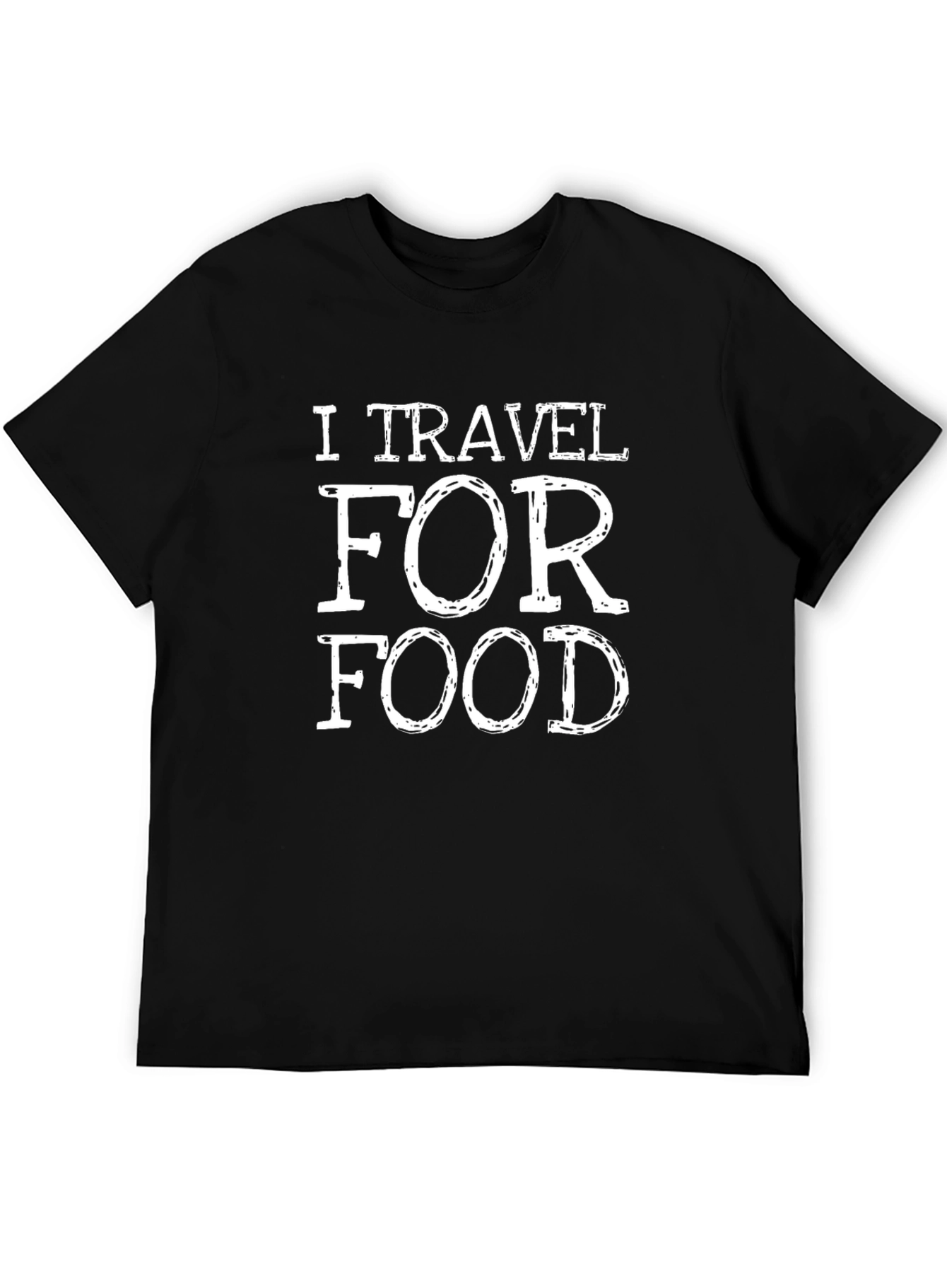 Travel For Food Graphic T-Shirt