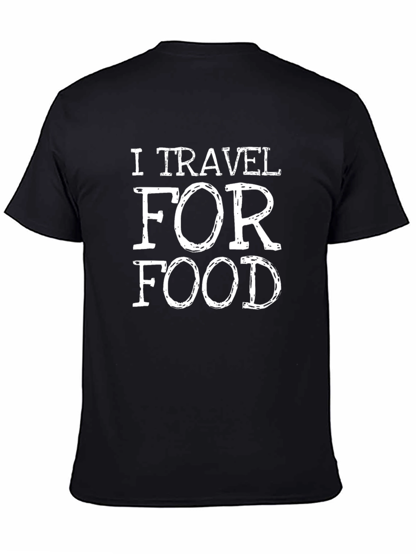 Travel For Food Graphic T-Shirt