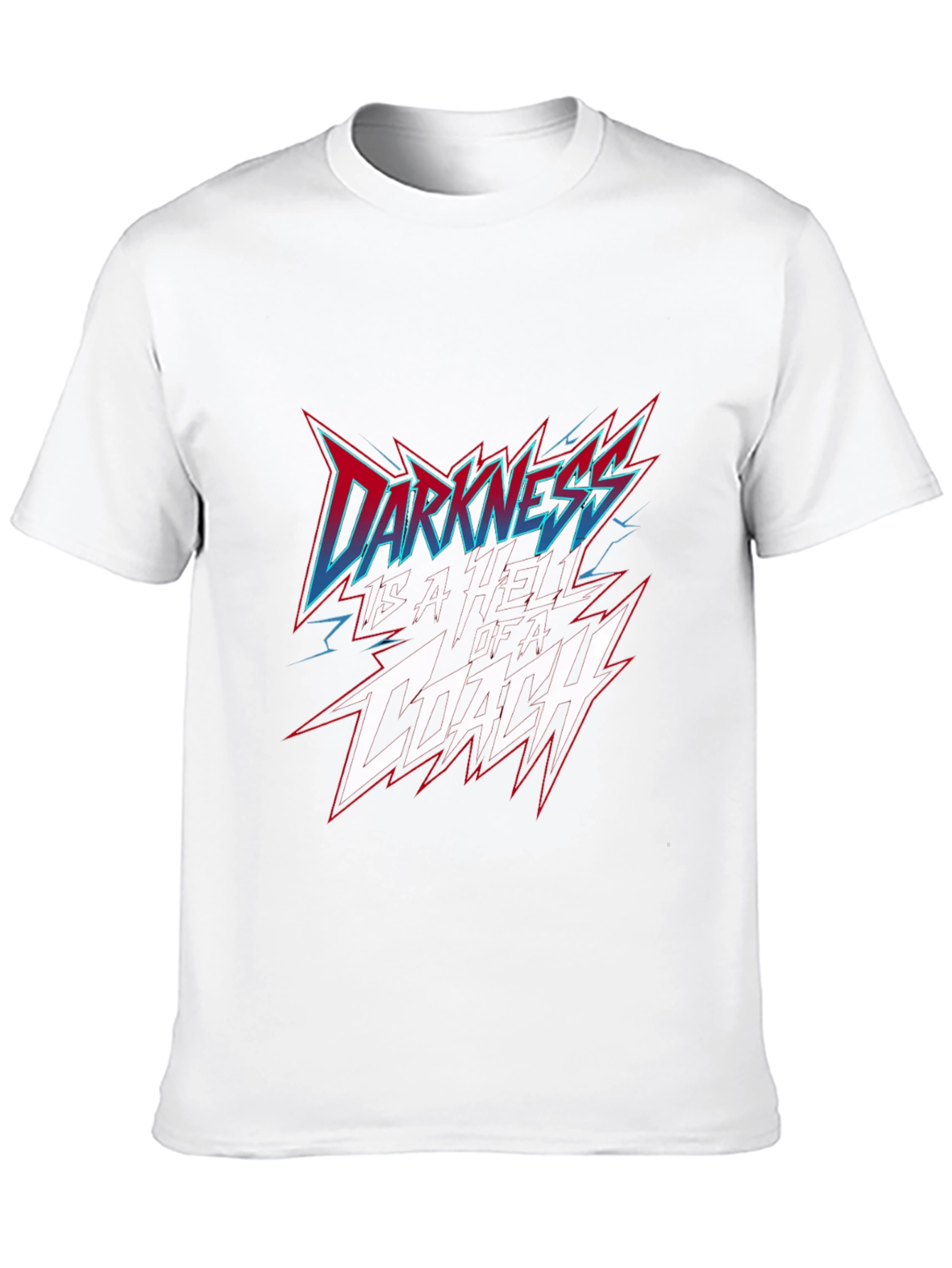 Darkness is a Hell of a Coach Black T-Shirt