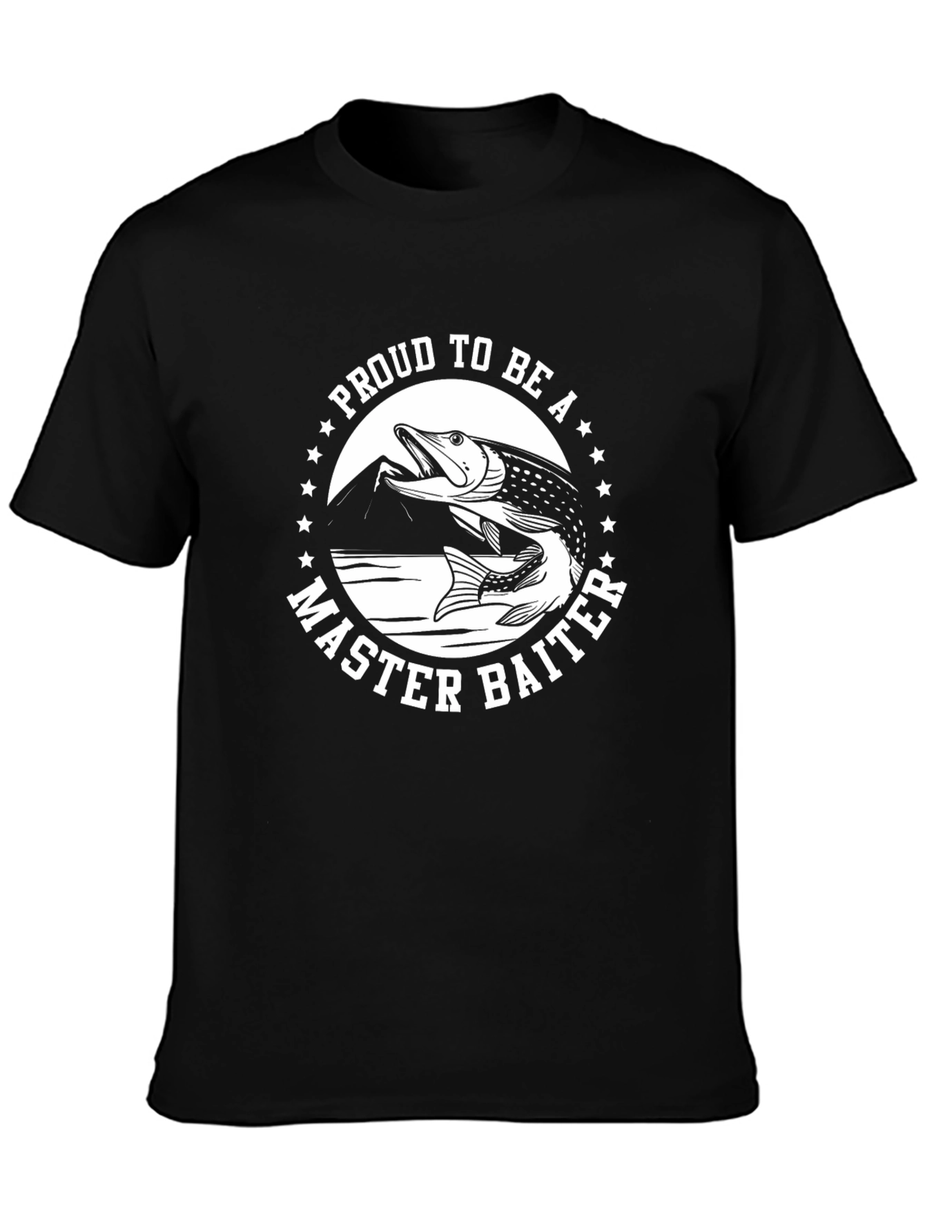 Master Baiter Fishing T-Shirt - Pike Design