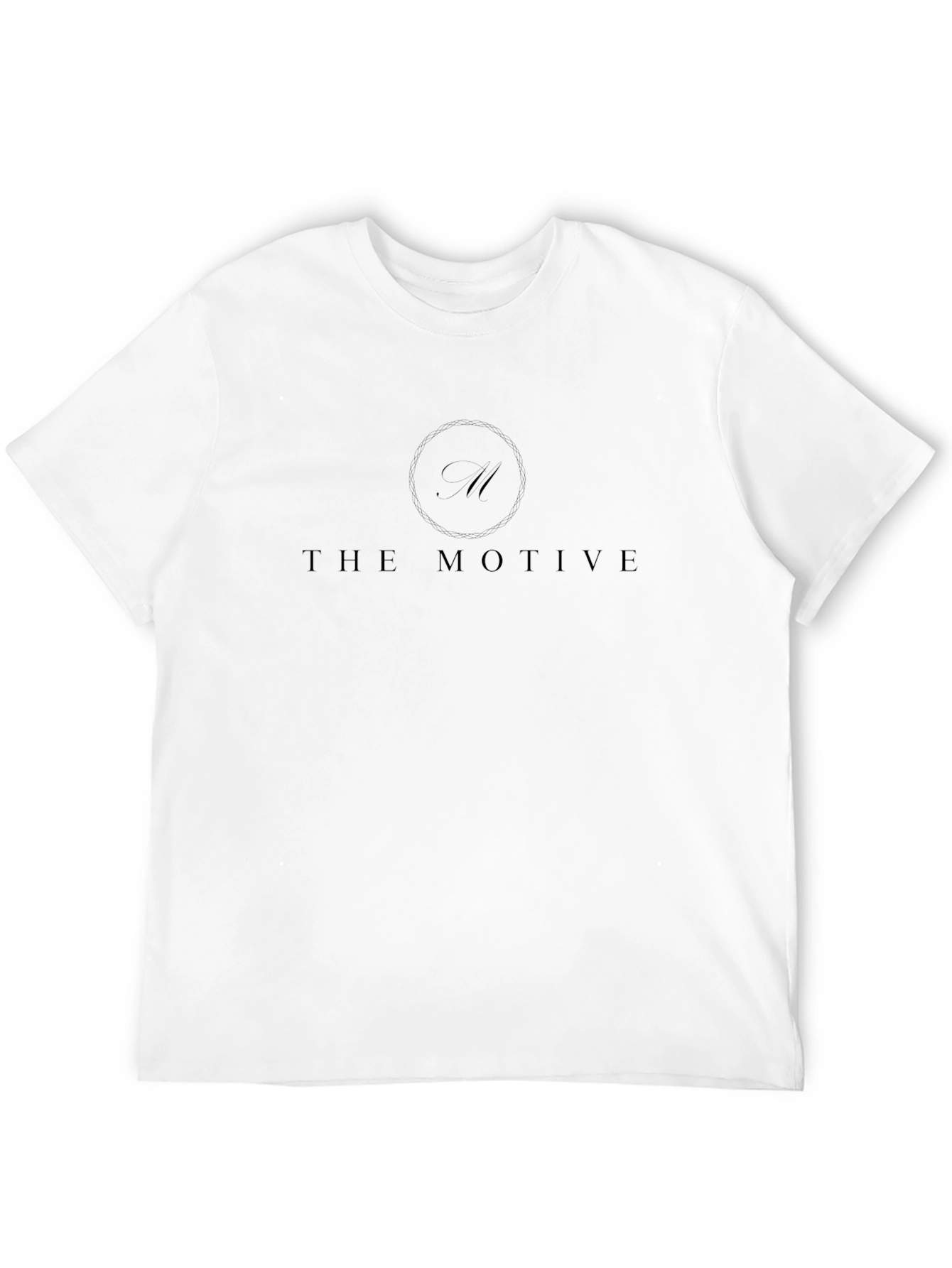 The Motive Mens Black Graphic T-Shirt