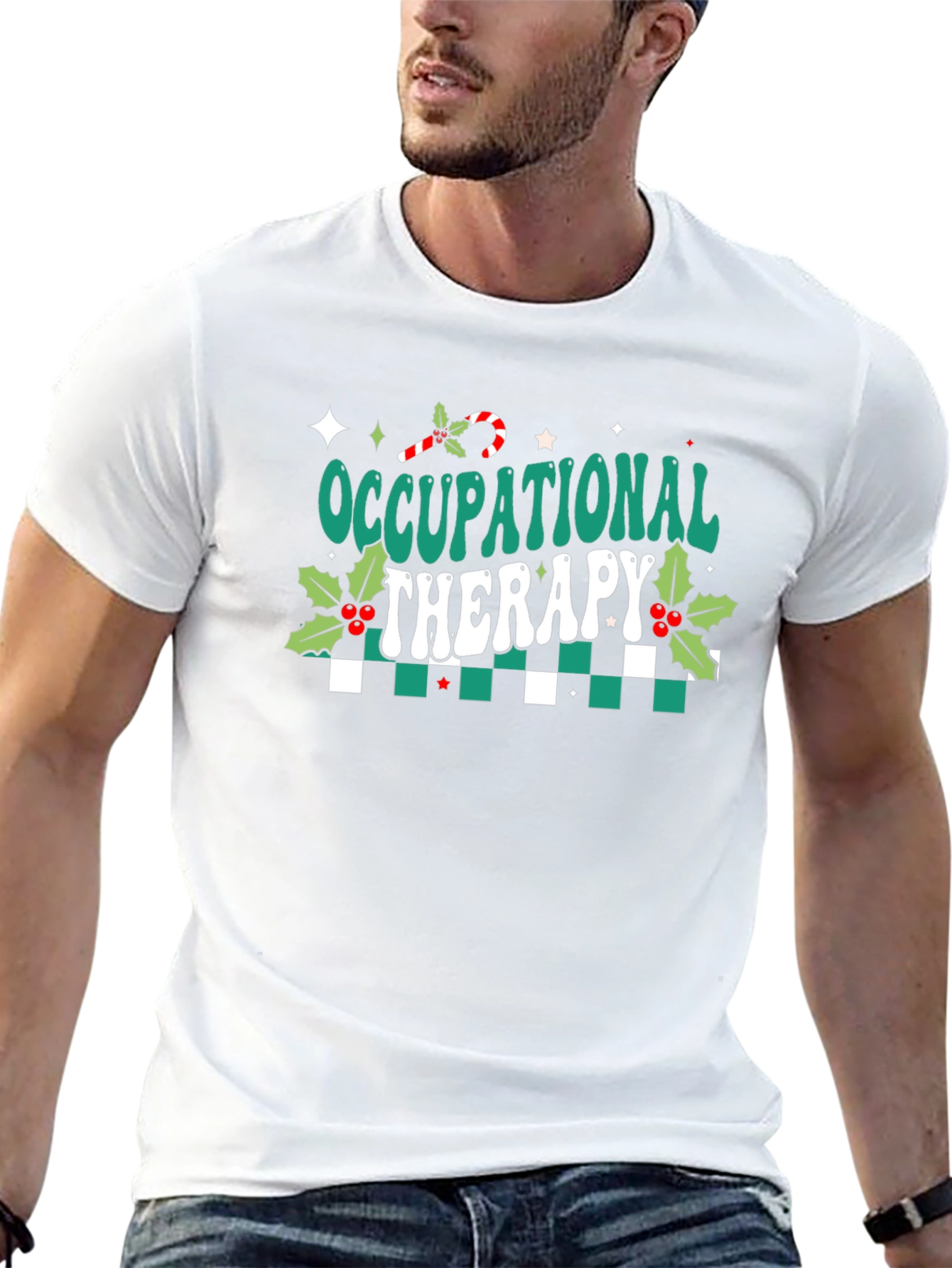 Occupational Therapy Christmas Graphic T-Shirt