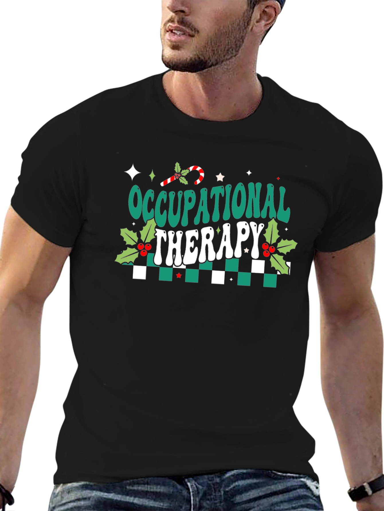 Occupational Therapy Christmas Graphic T-Shirt