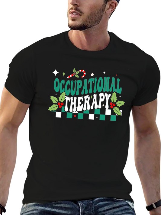 Occupational Therapy Christmas Graphic T-Shirt