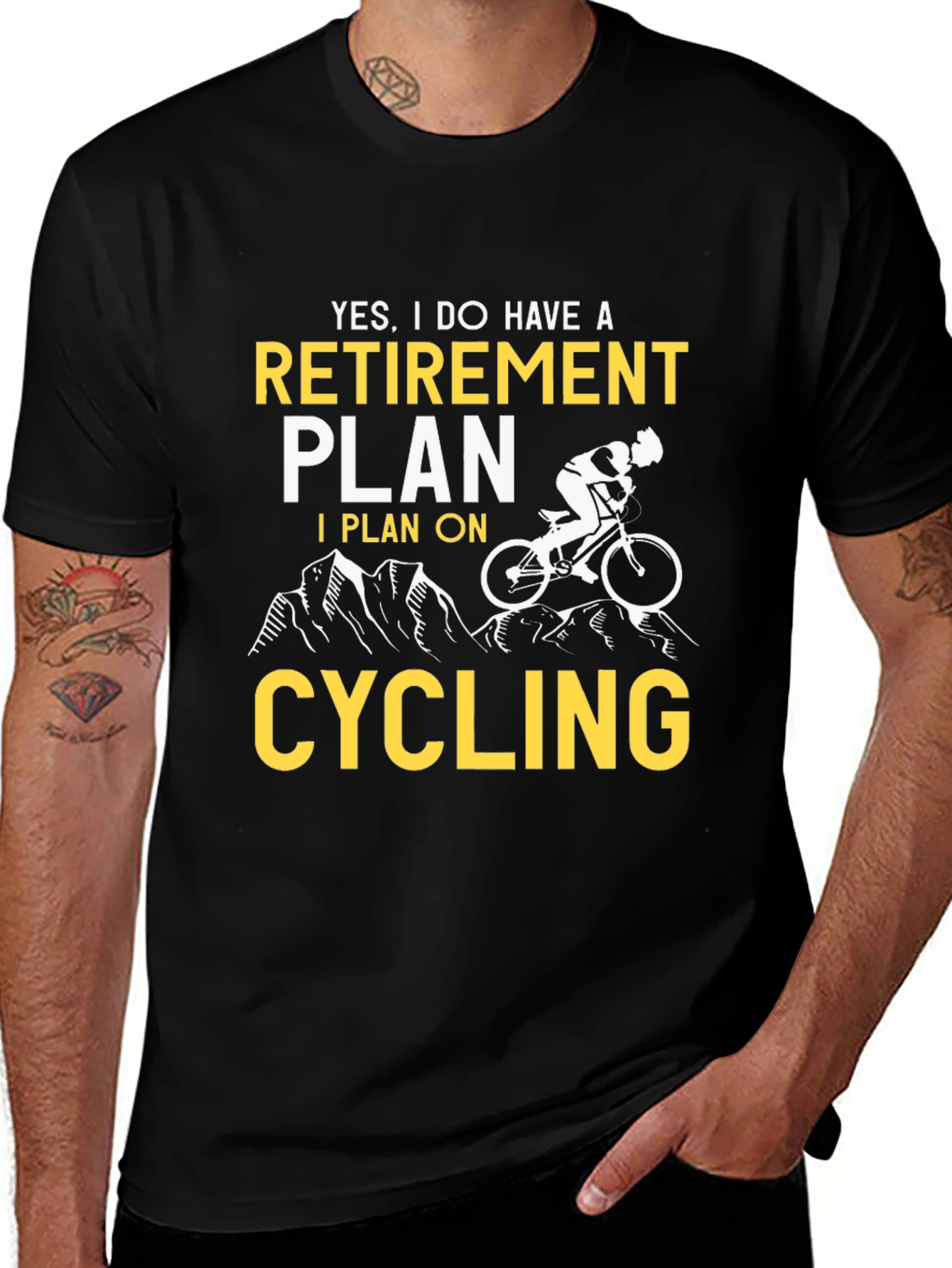 Retirement Plan Cycling T-Shirt