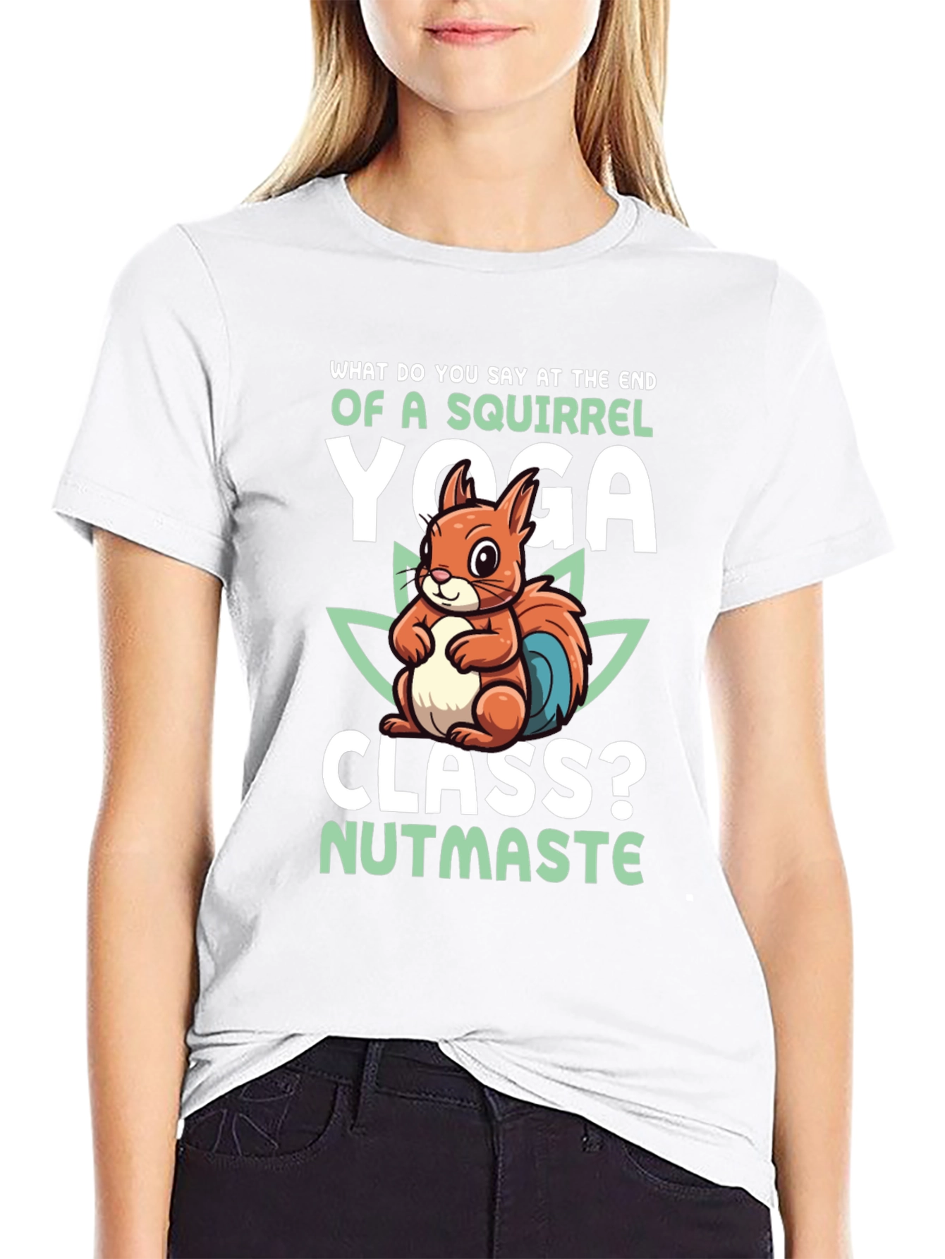 Squirrel Yoga Nutmaste T-Shirt