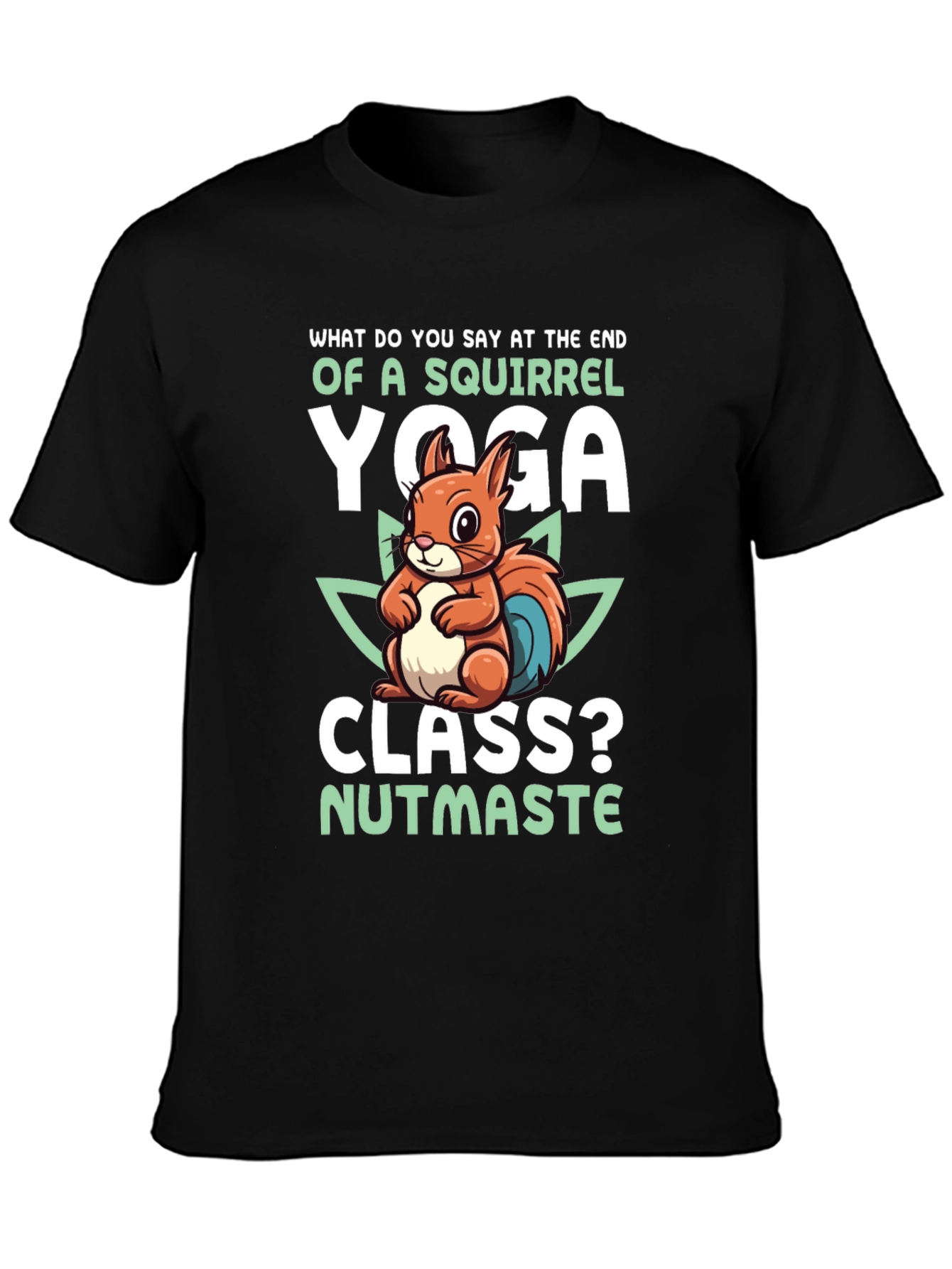 Squirrel Yoga Nutmaste T-Shirt