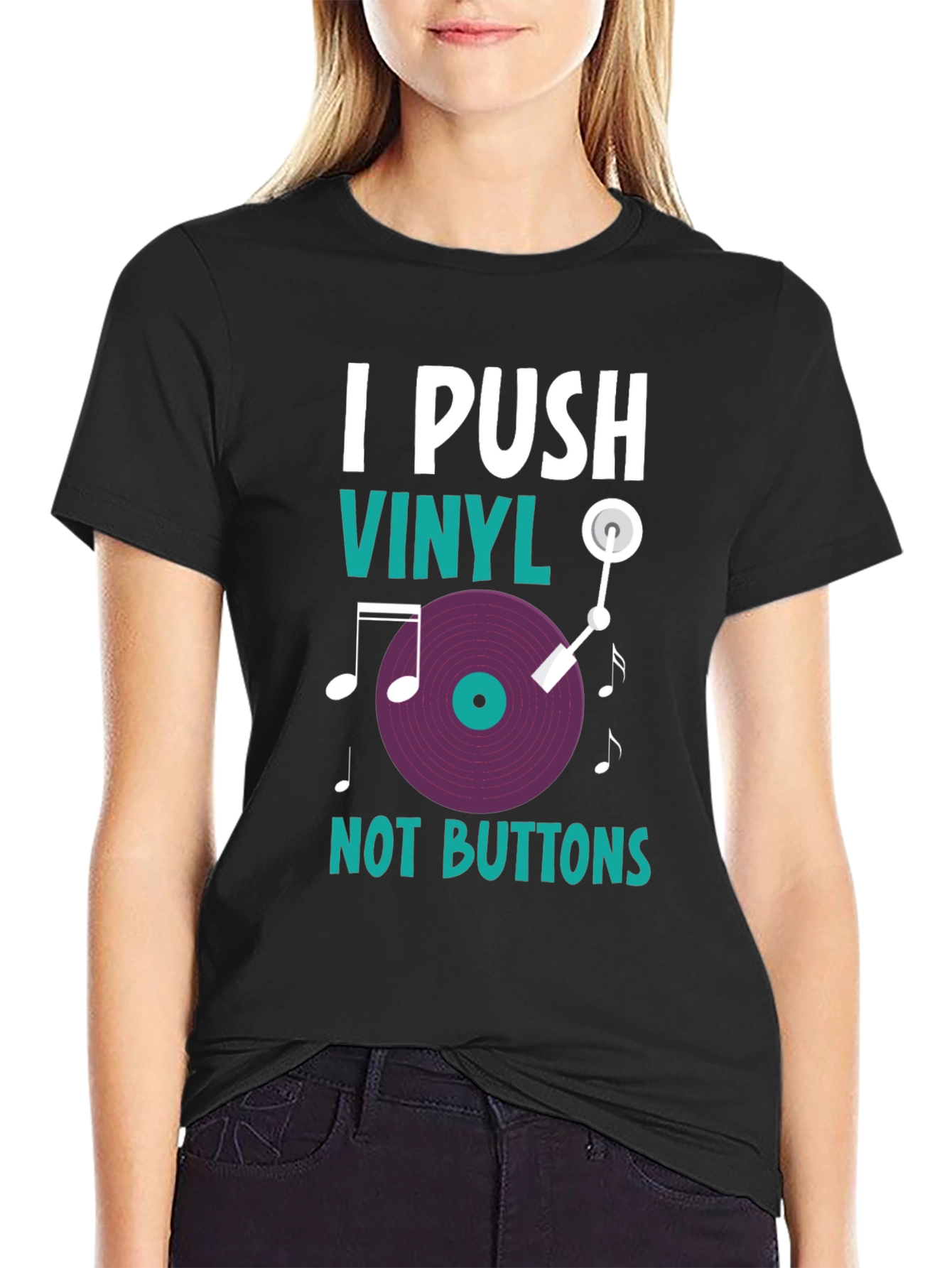 I Push Vinyl T-Shirt