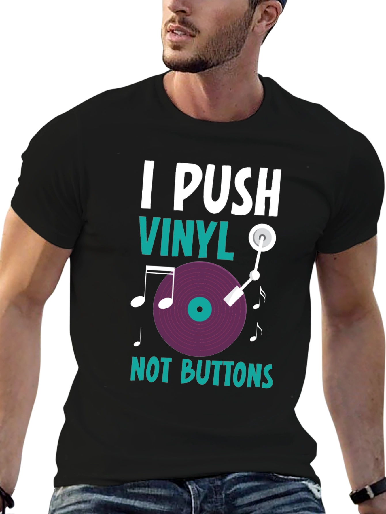 I Push Vinyl T-Shirt